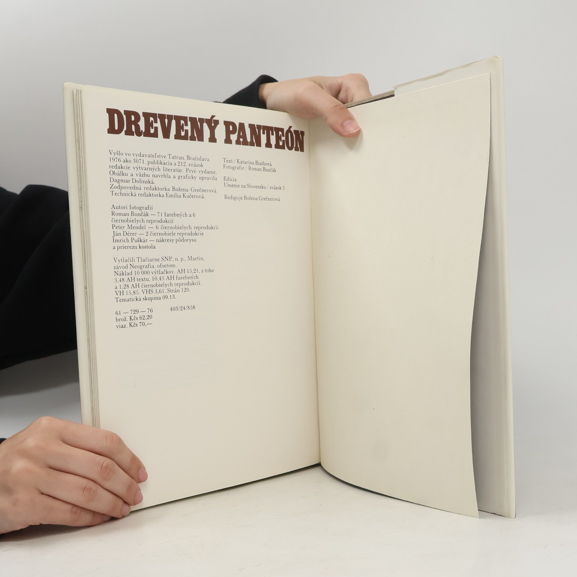 Roman Bunčák Drevený panteon