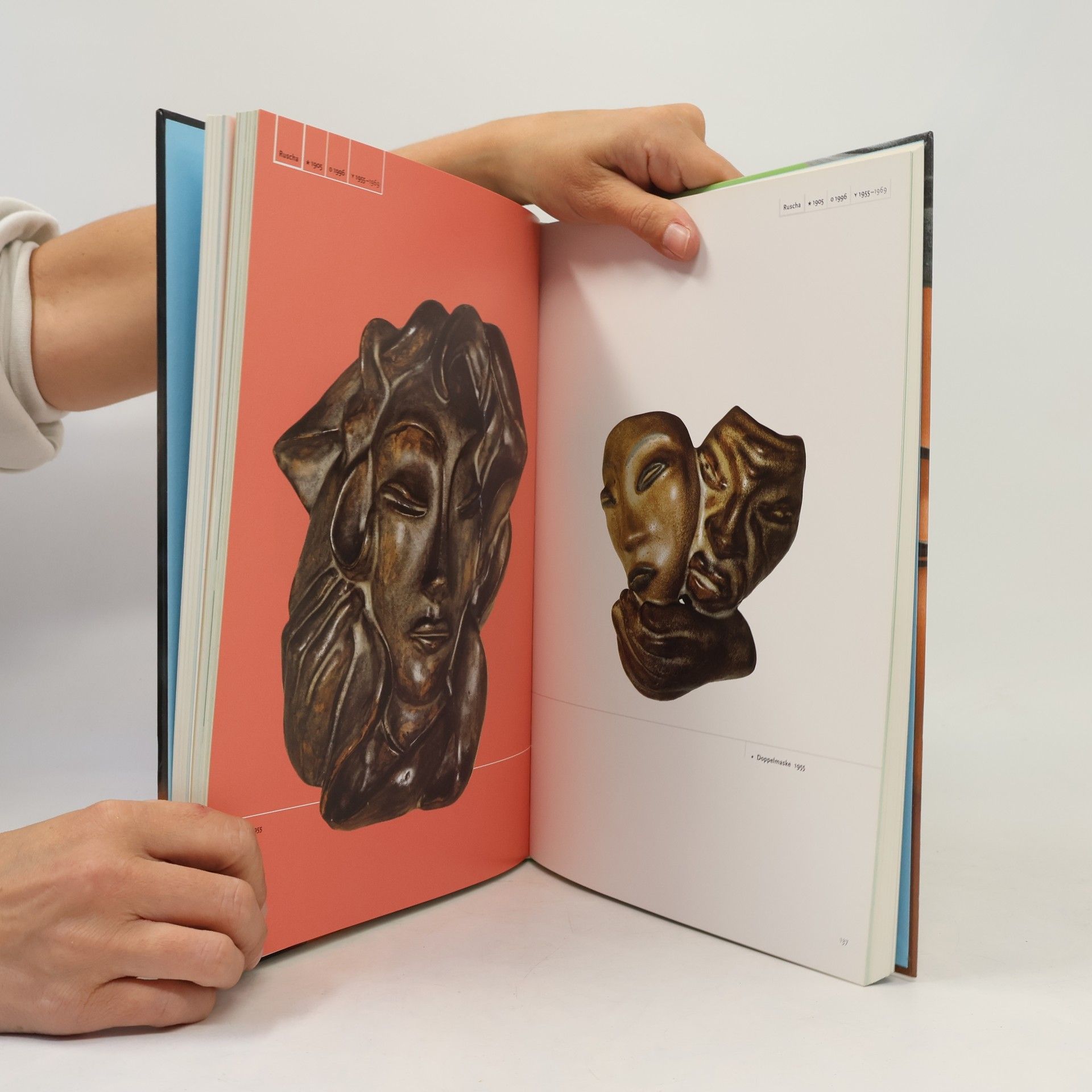 Horst Makus 50er Jahre Wandmasken