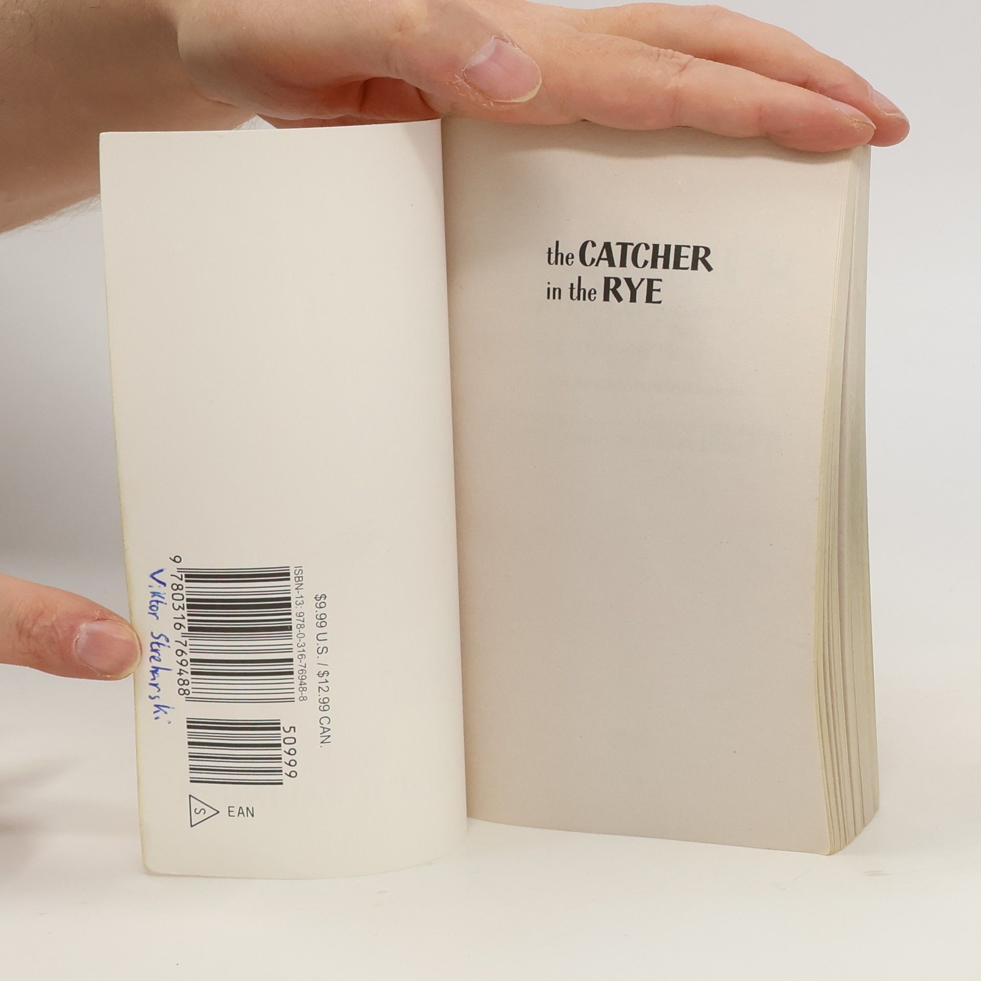 J. D. Salinger The catcher in the rye