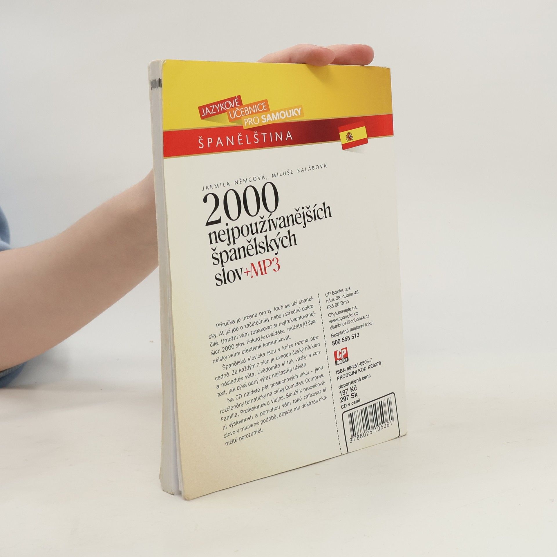 Jarmila Němcová 2000 [nejpoužívanějších] španělských slov