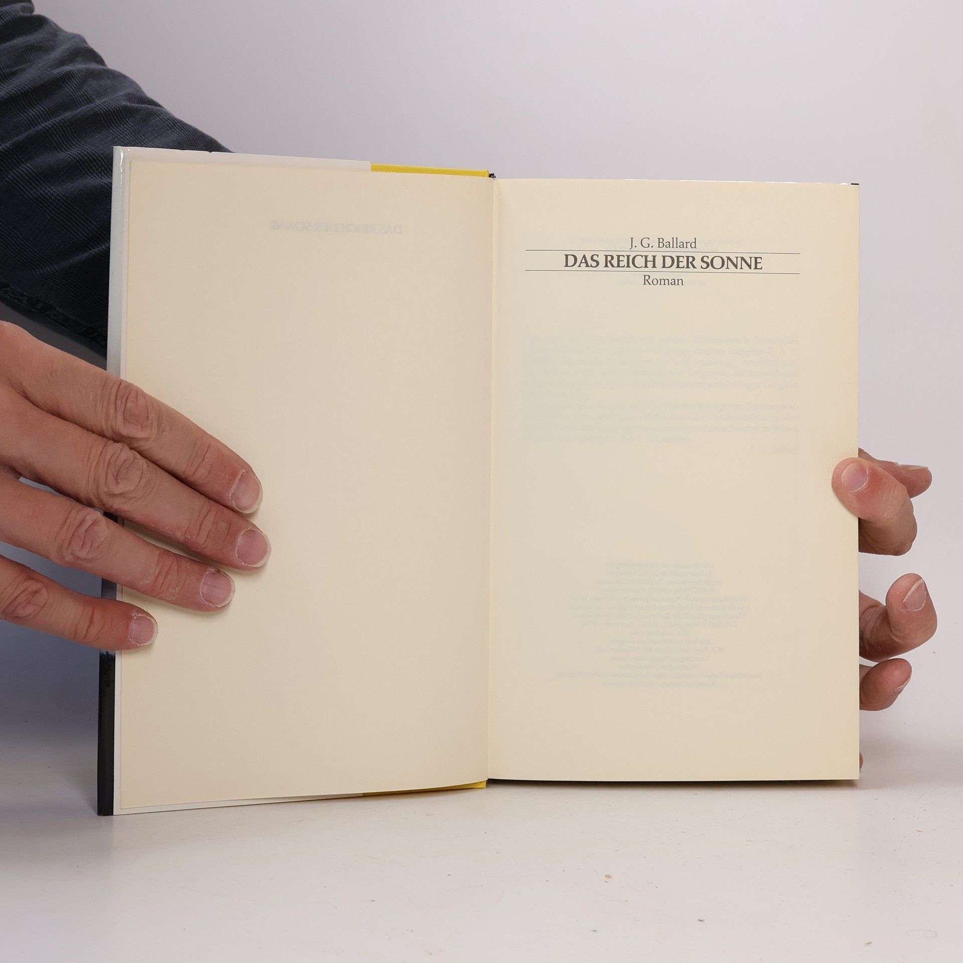 J. G. Ballard Das Reich der Sonne
