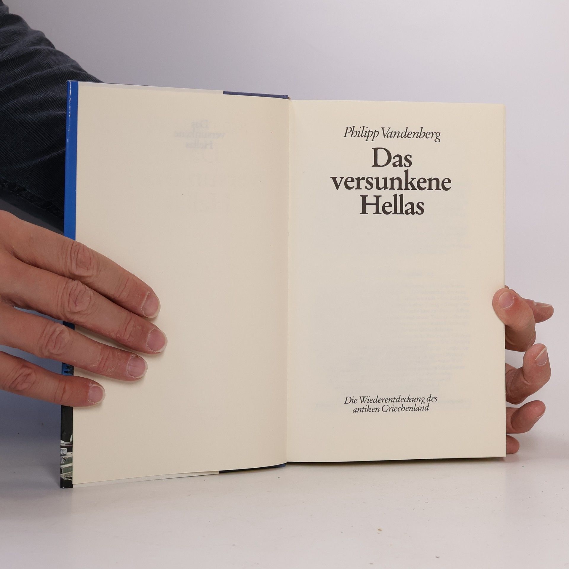 Philipp Vandenberg Das versunkene Hellas