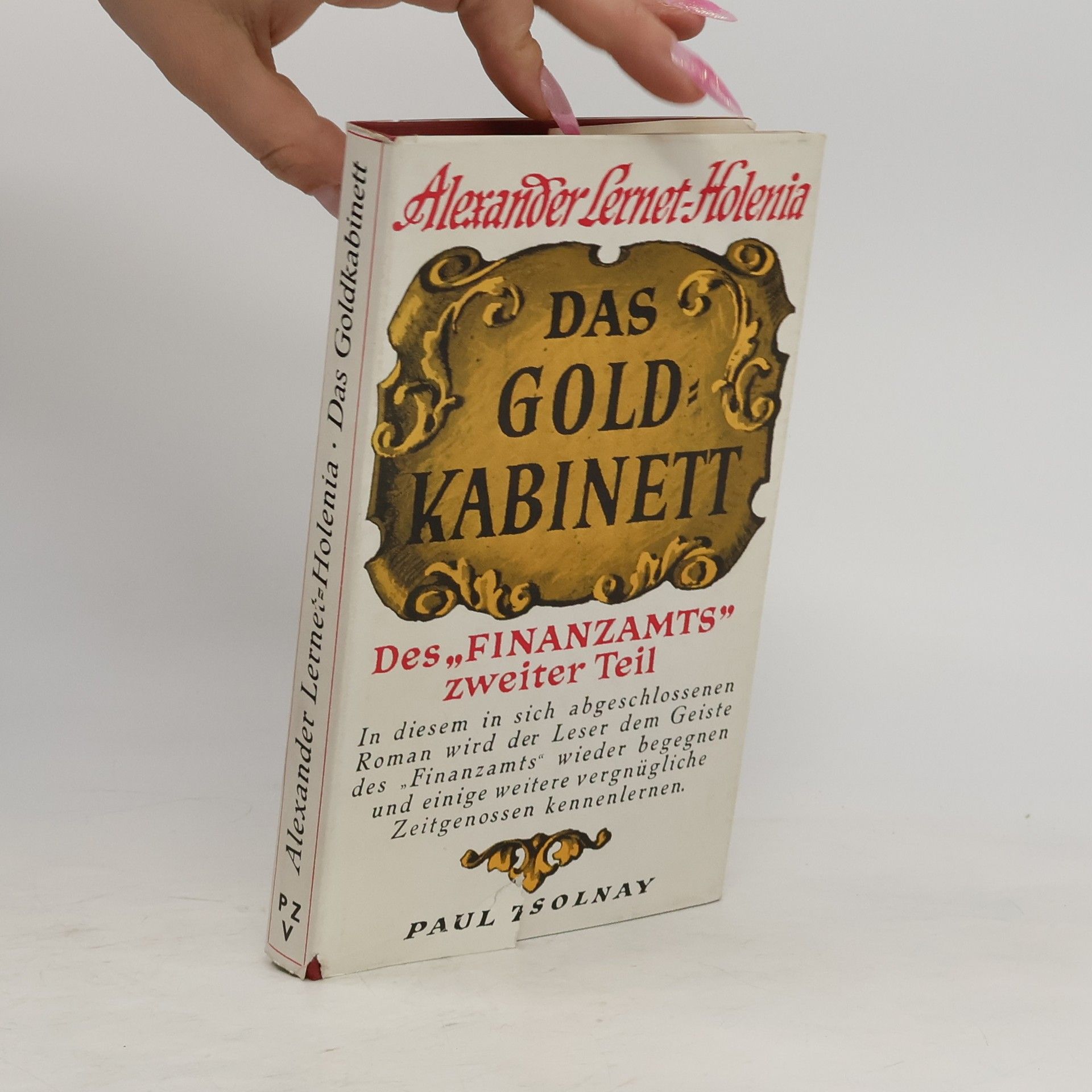 Alexander Lernet-Holenia Das Gold Kabinett