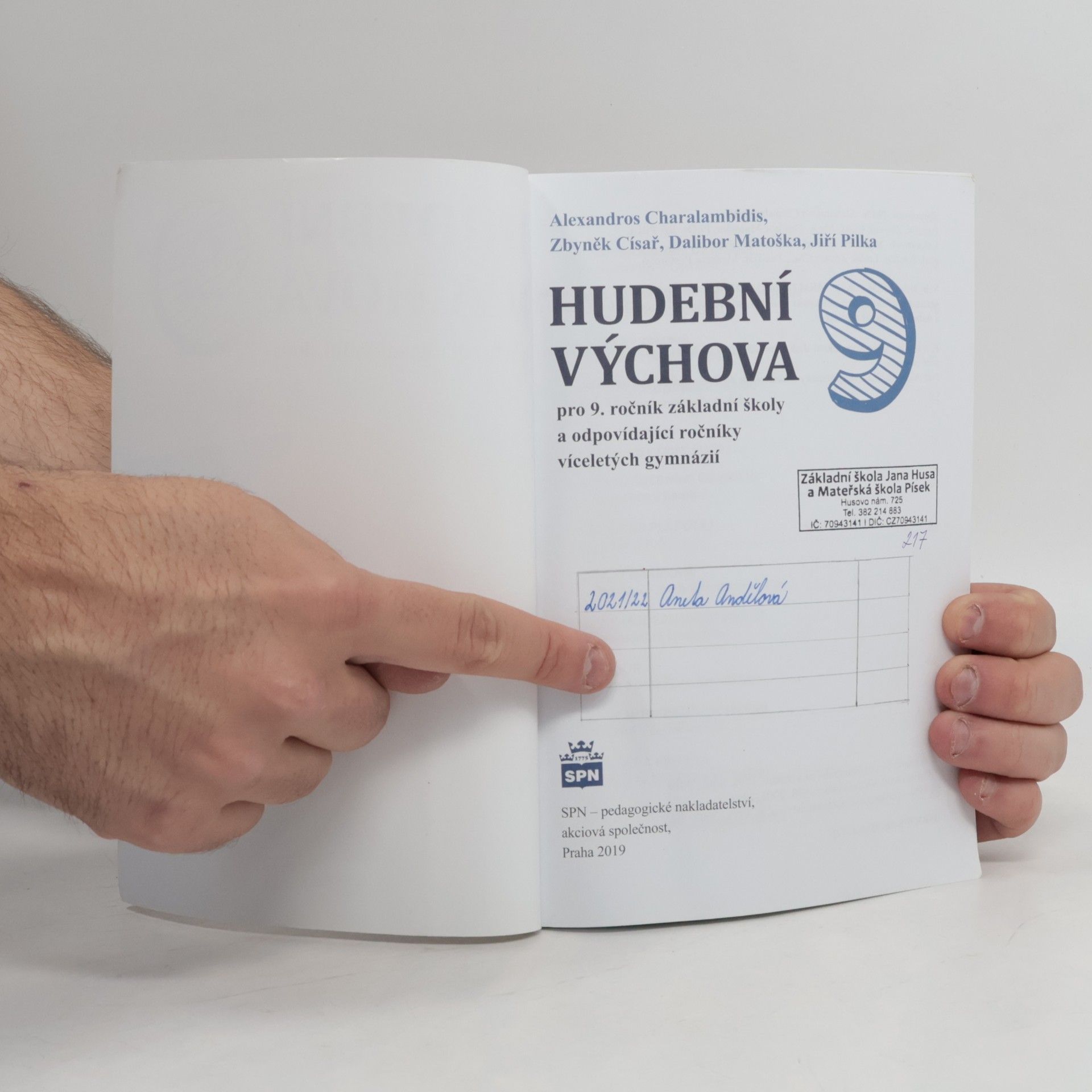 Alexandros Charalambidis Hudební výchova pro 9.ročník ZŠ