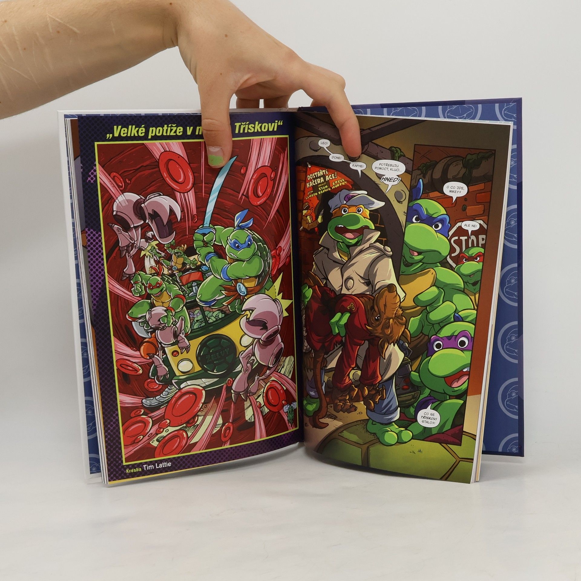 Erik Burnham Teenage mutant ninja turtles. Želvy nindža. Nová dobrodružství