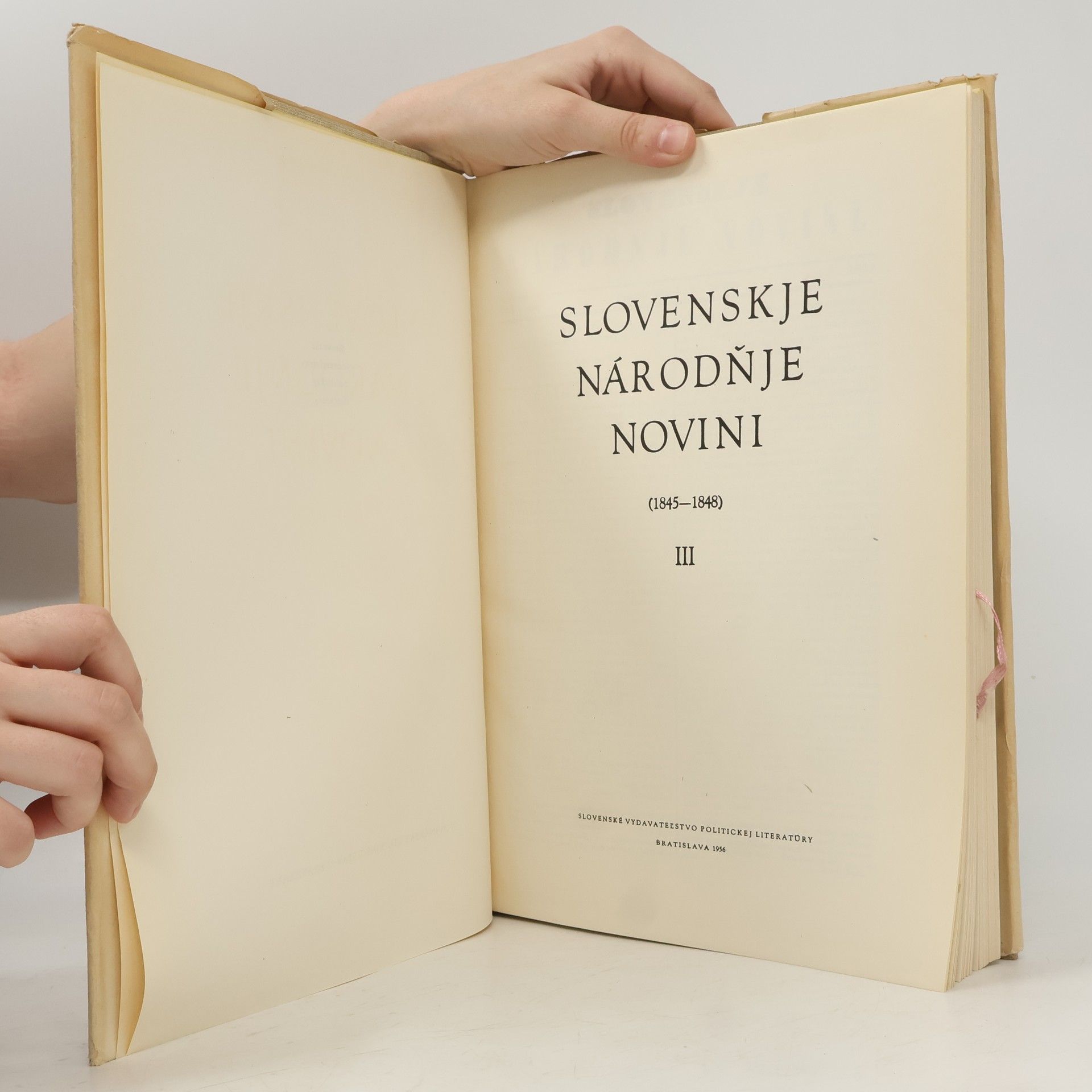 Autores varios Slovenskje národňje novini III.