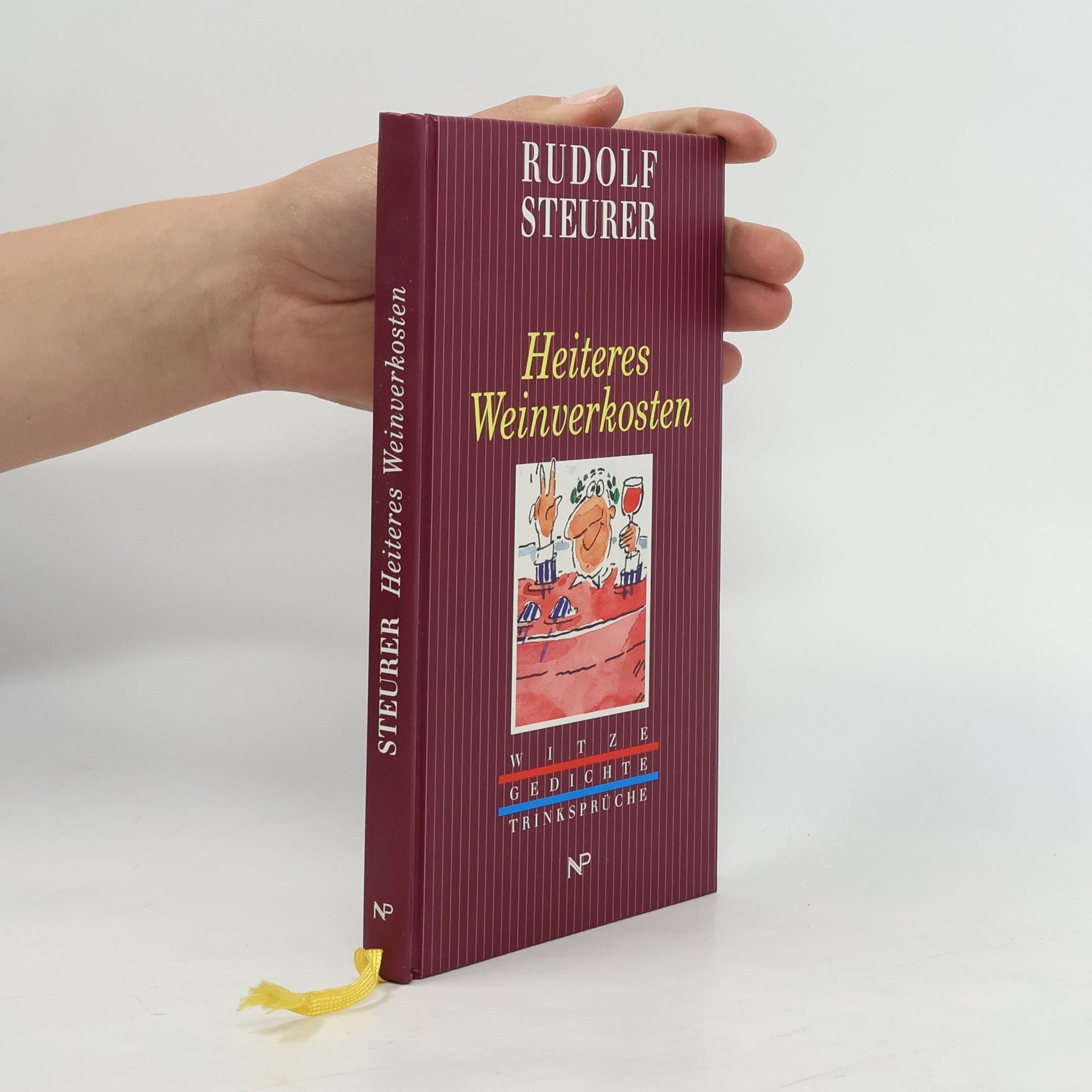 Rudolf Steurer Heiteres Weinverkosten