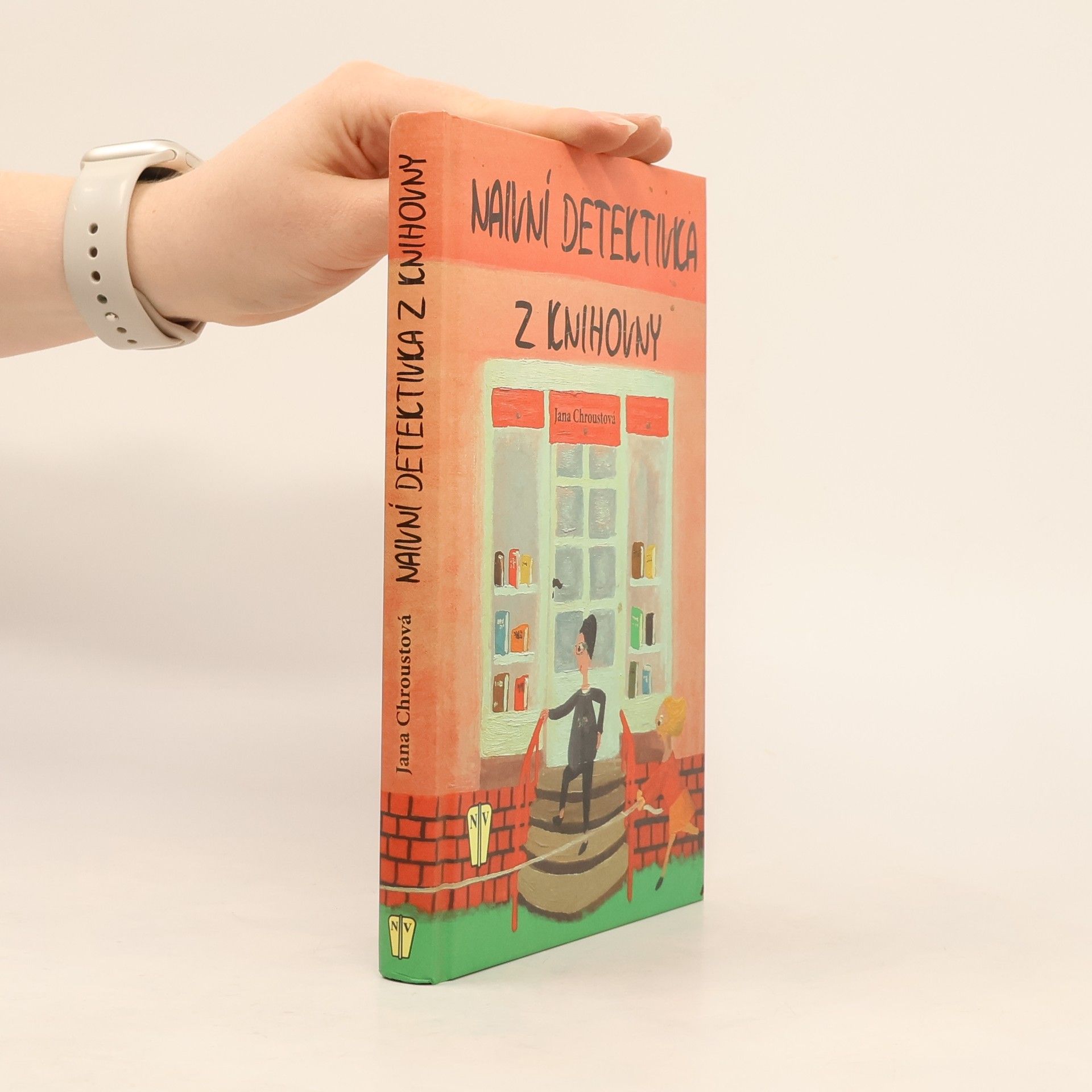 Jana Chroustová Naivní detektivka z knihovny