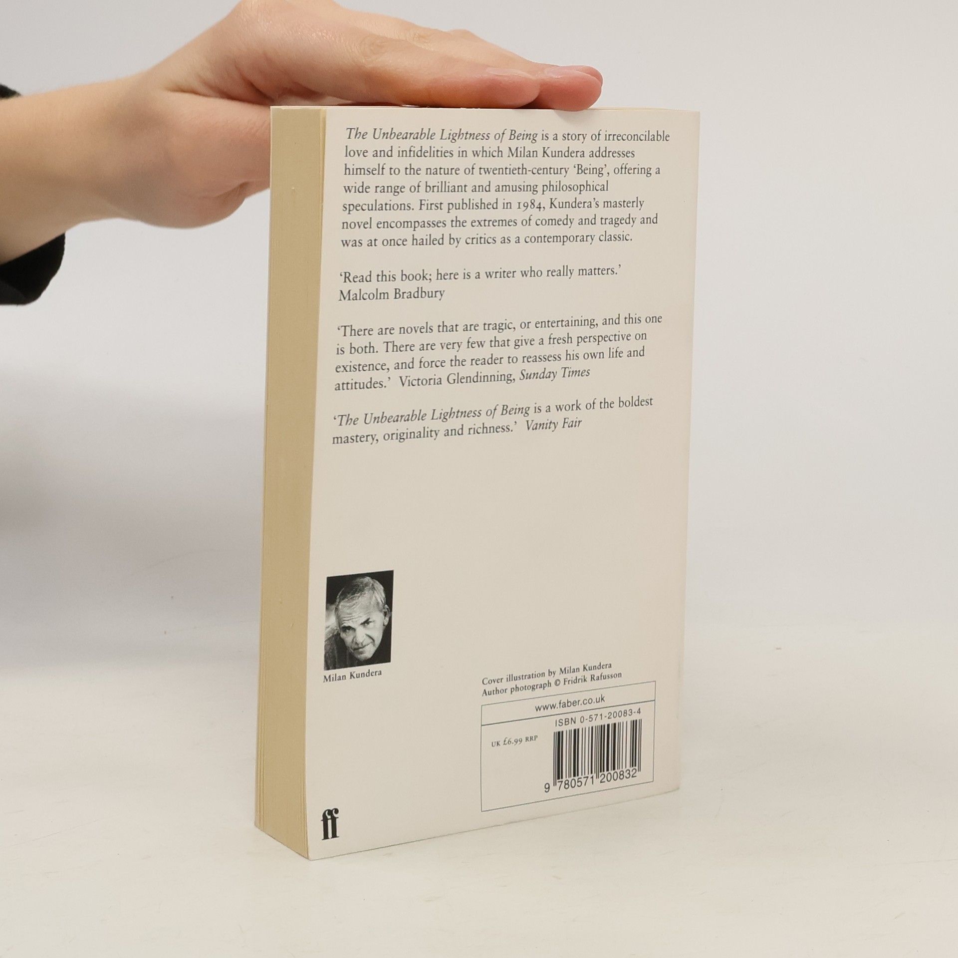 Milan Kundera The Unbearable Lightness of Being
