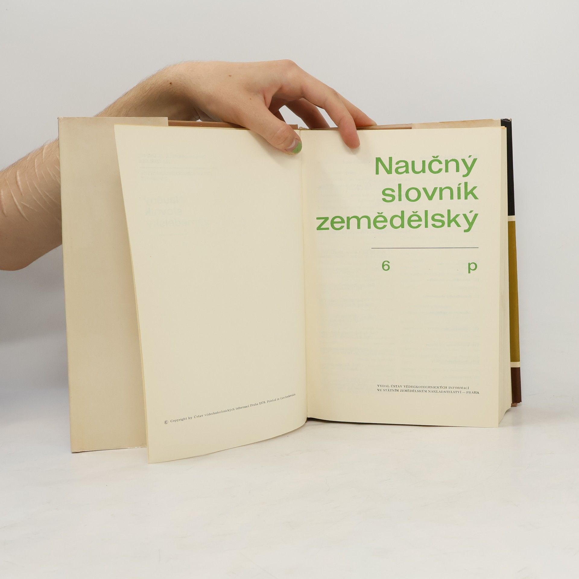 Auteurscollectief Naučný slovník zemědělský 6 - P