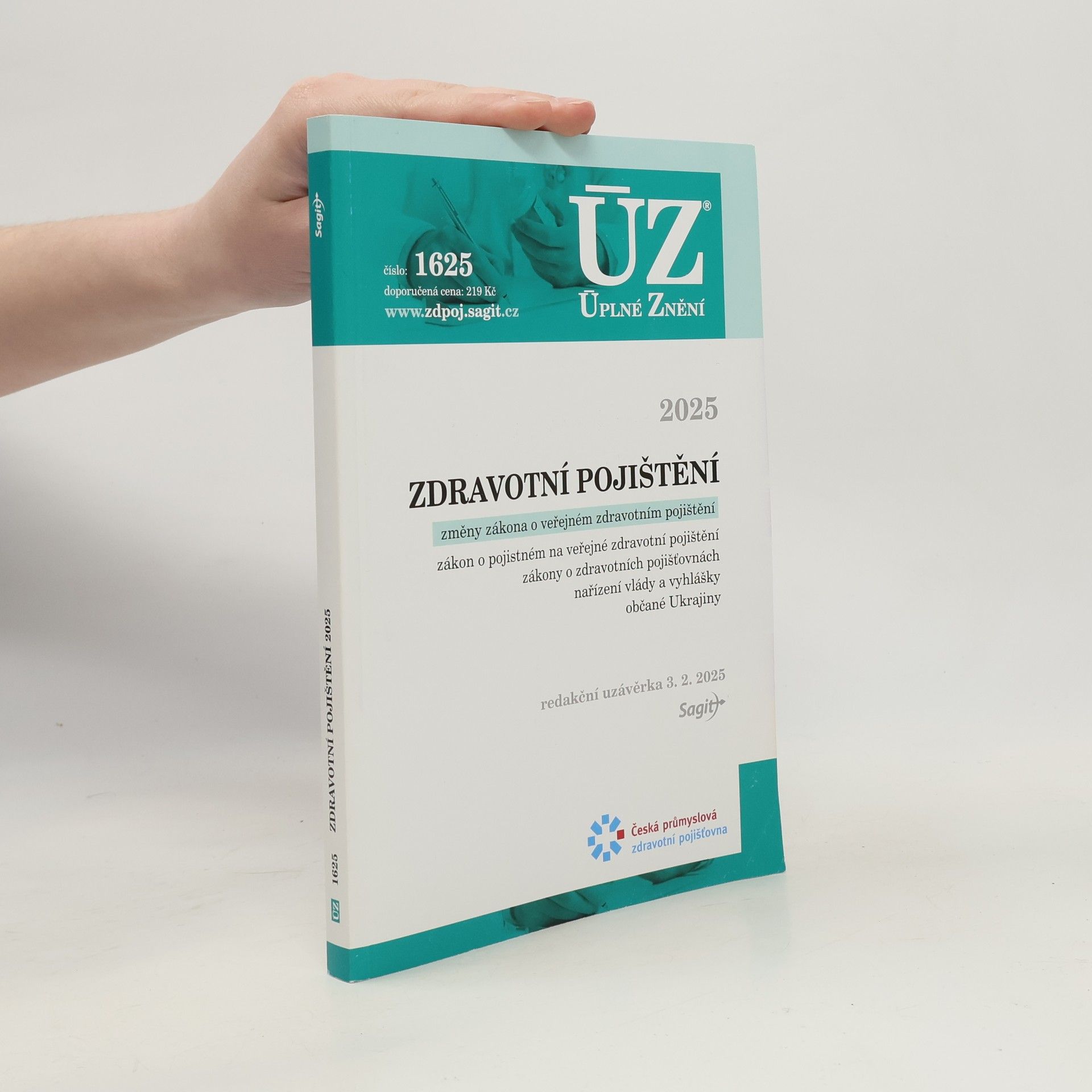 Kolektiv autorů Zdravotní pojištění 2025. Změny zákona o veřejném zdravotním pojištění