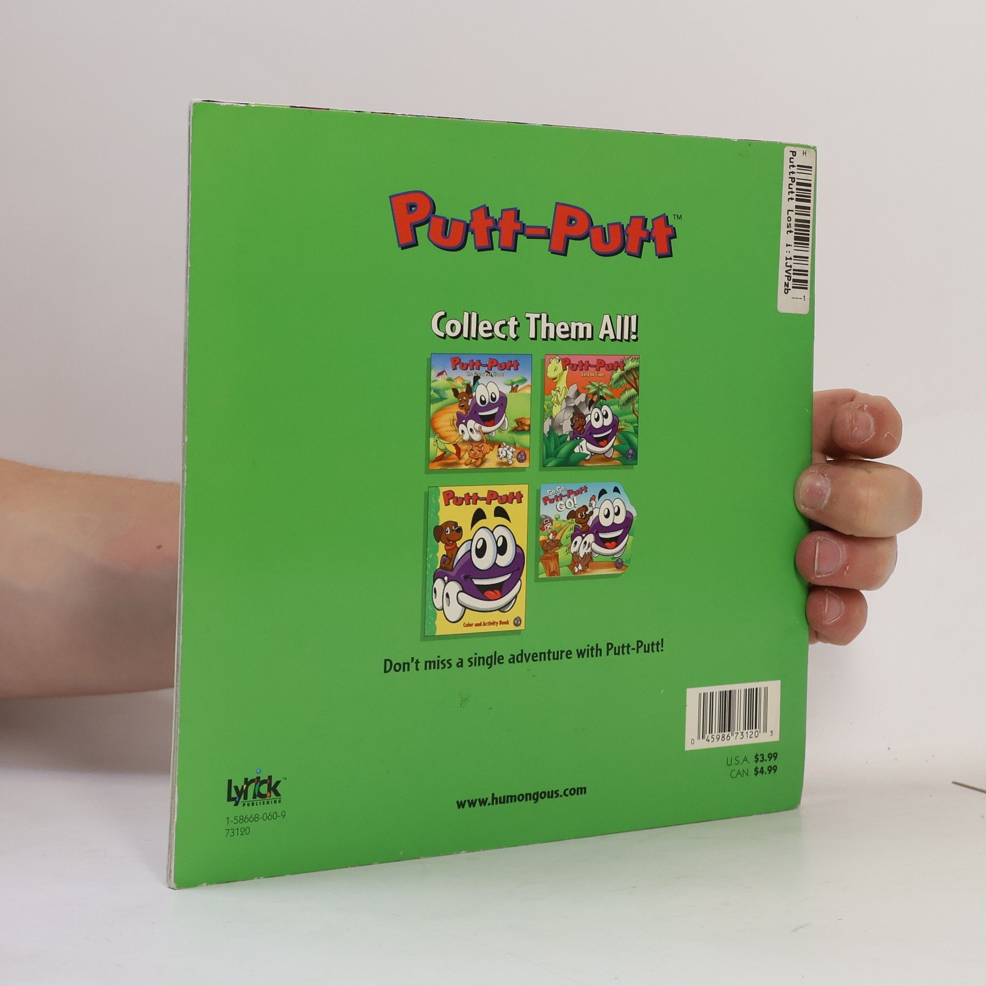 Nancy Parent Putt-Putt Lost in Time