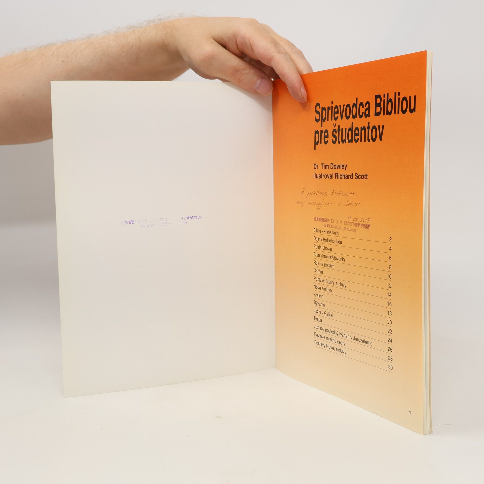 Tim Dowley Sprievodca Bibliou pre študentov