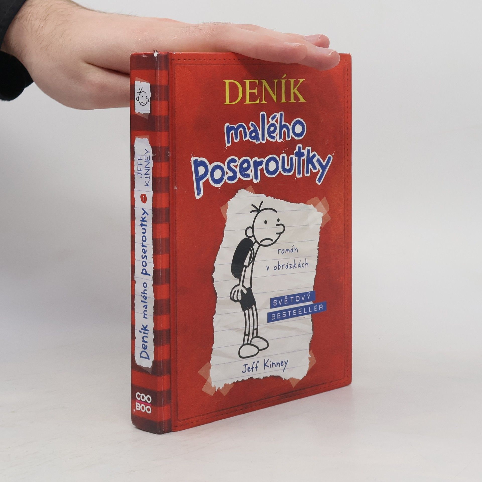 Jeff Kinney Deník malého poseroutky 1