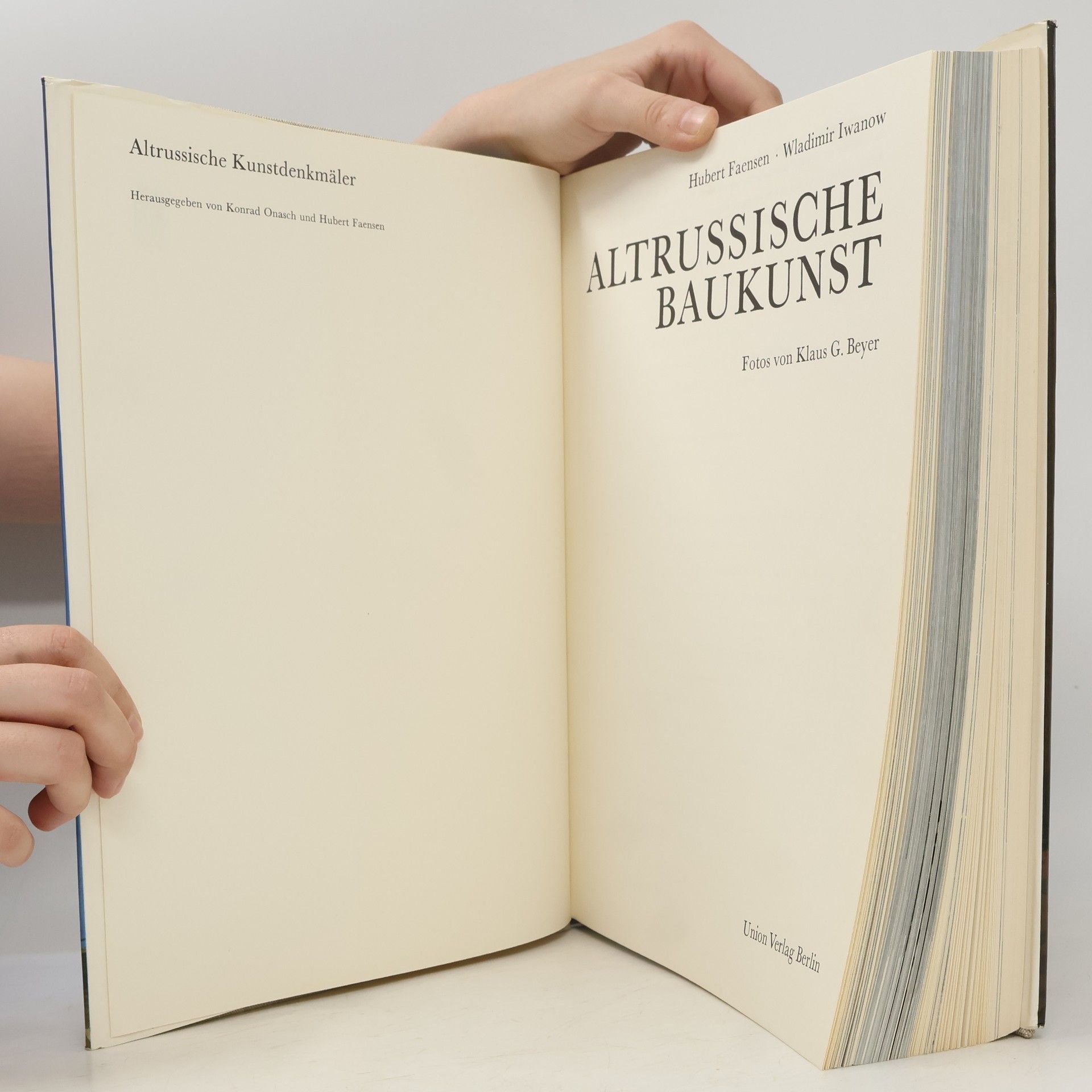 Hubert Faensen Altrussische Baukunst