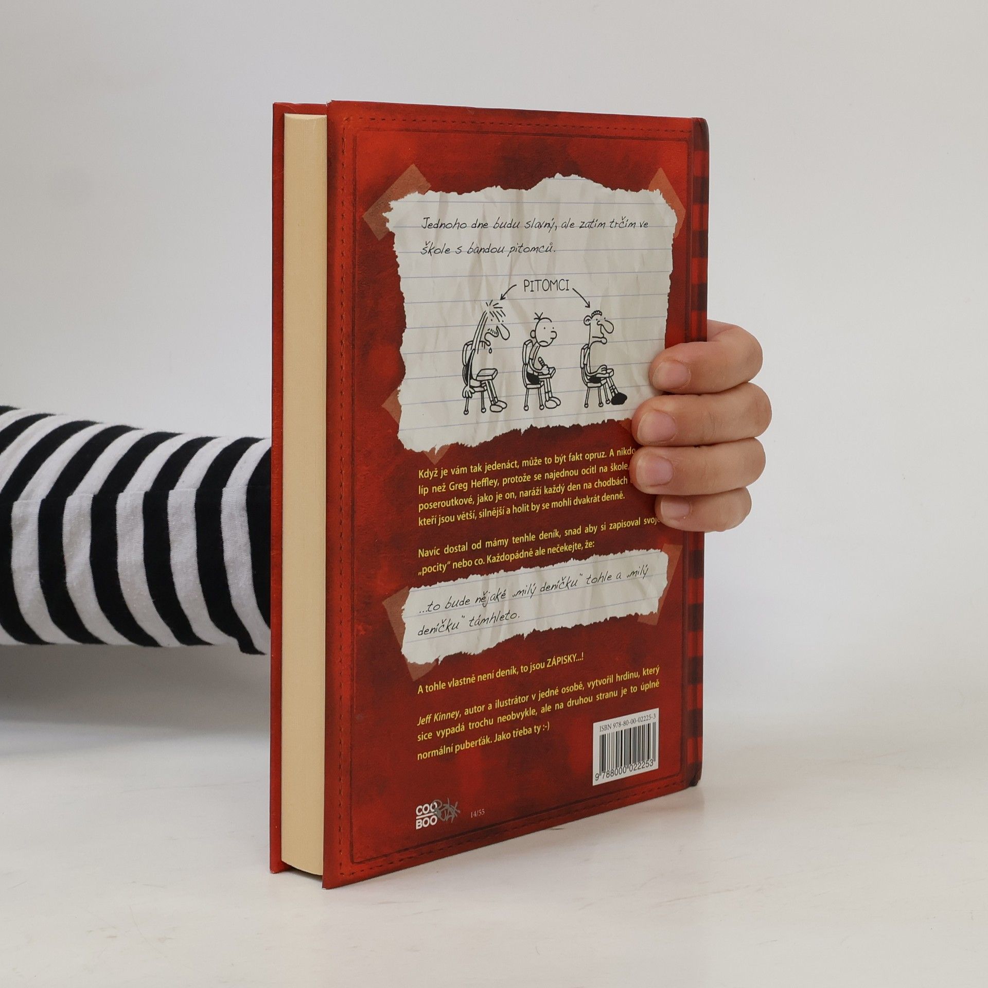 Jeff Kinney Deník malého poseroutky 1