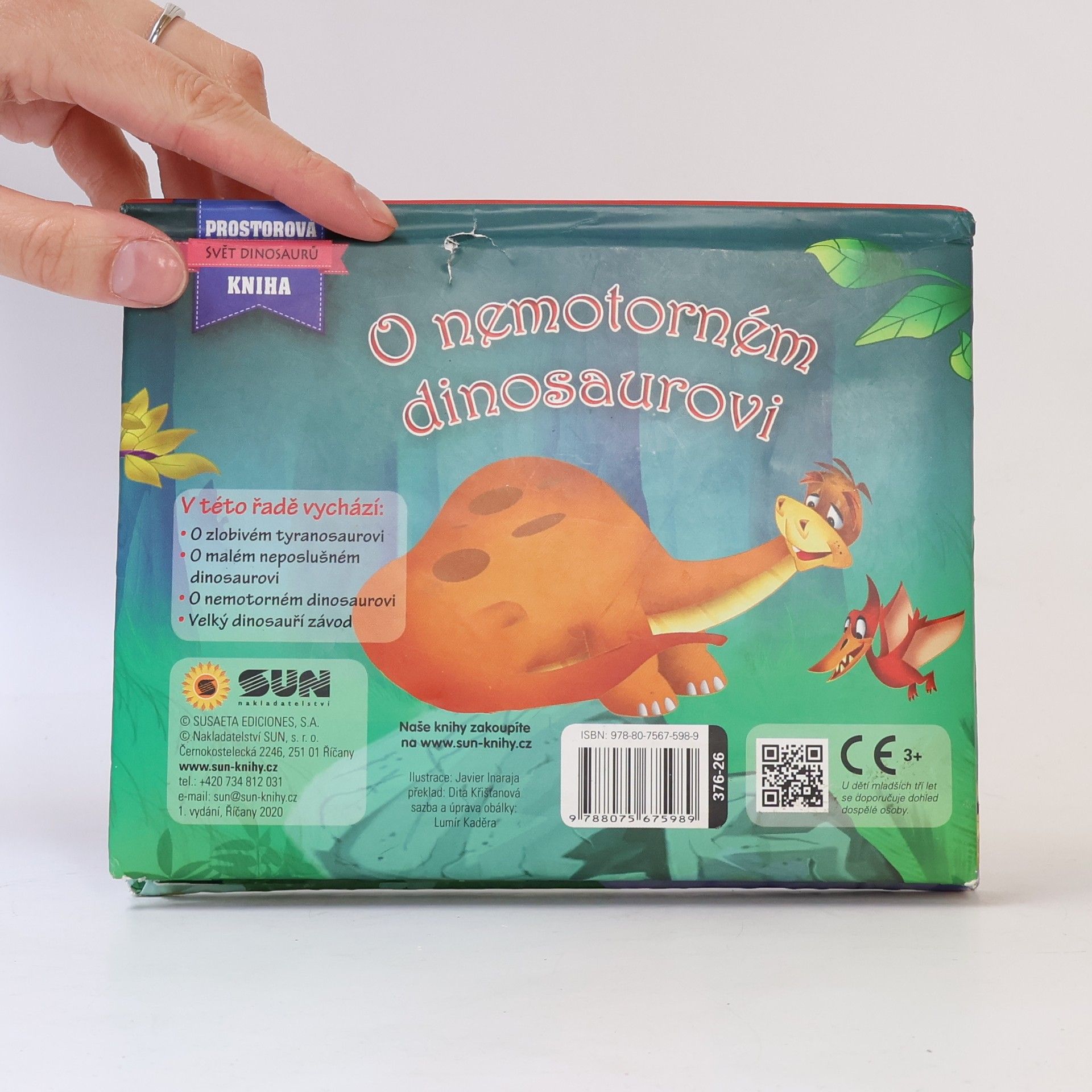 Autorenkollektiv O nemotorném dinosaurovi - Prostorová kniha