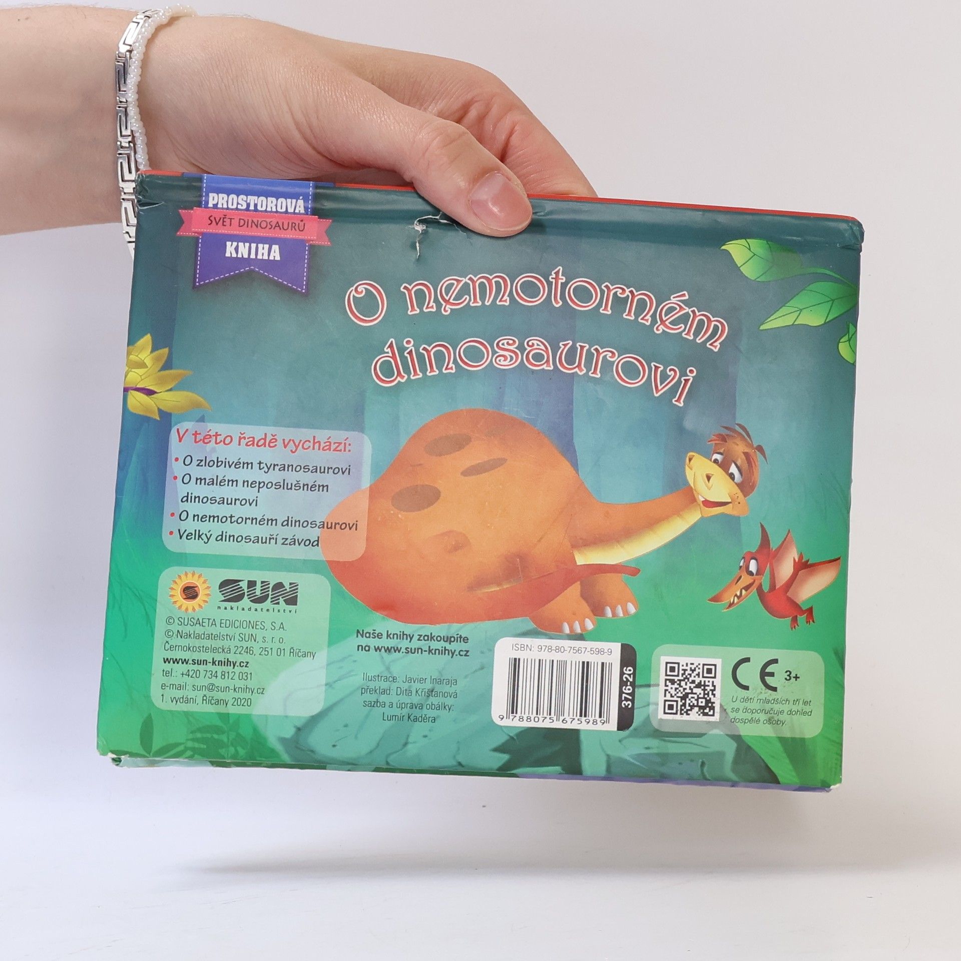 Autorenkollektiv O nemotorném dinosaurovi - Prostorová kniha