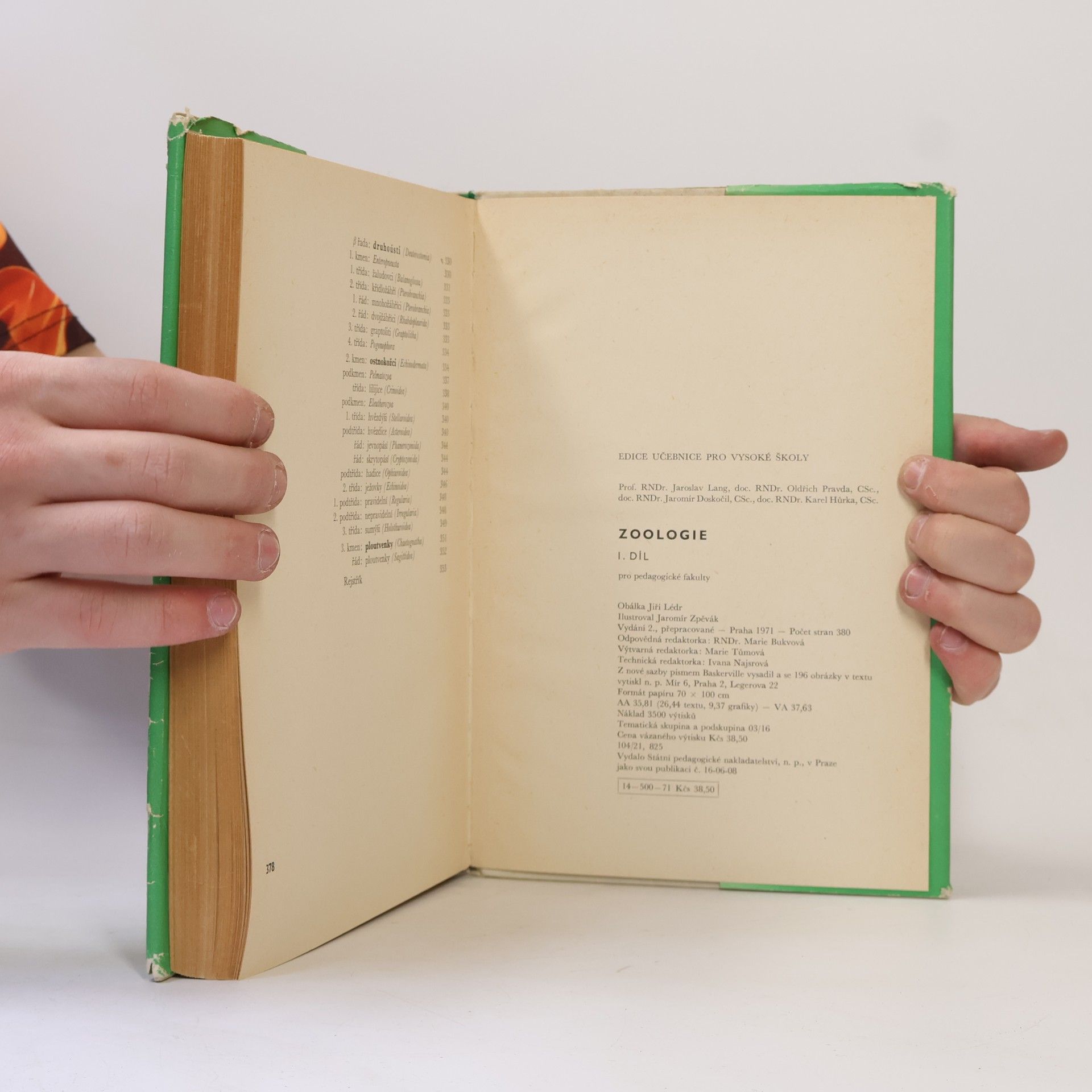 Autores varios Zoologie 1. díl
