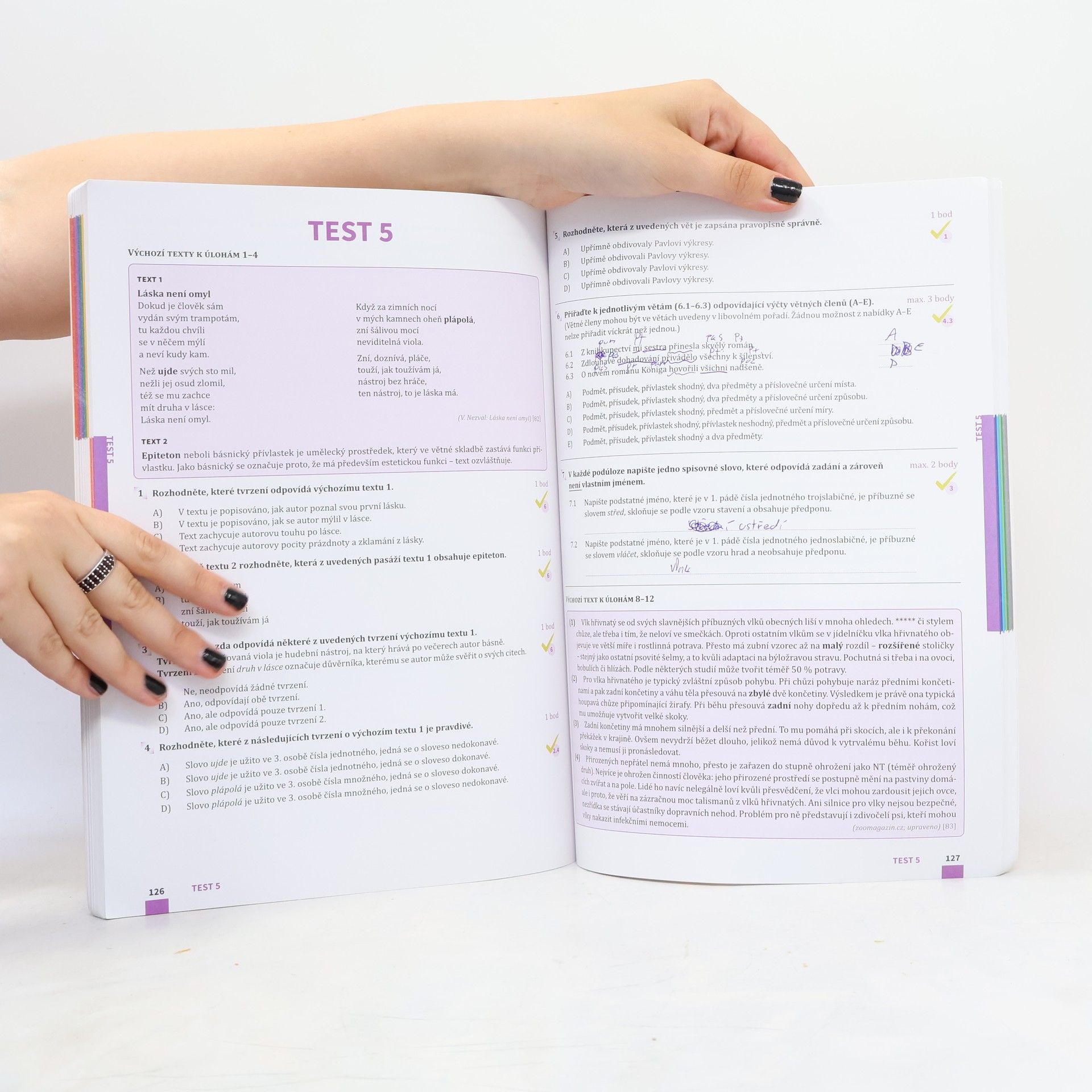 Kolektiv autorů Přijímačky 9 Český jazyk a literatura + E-learning 2025