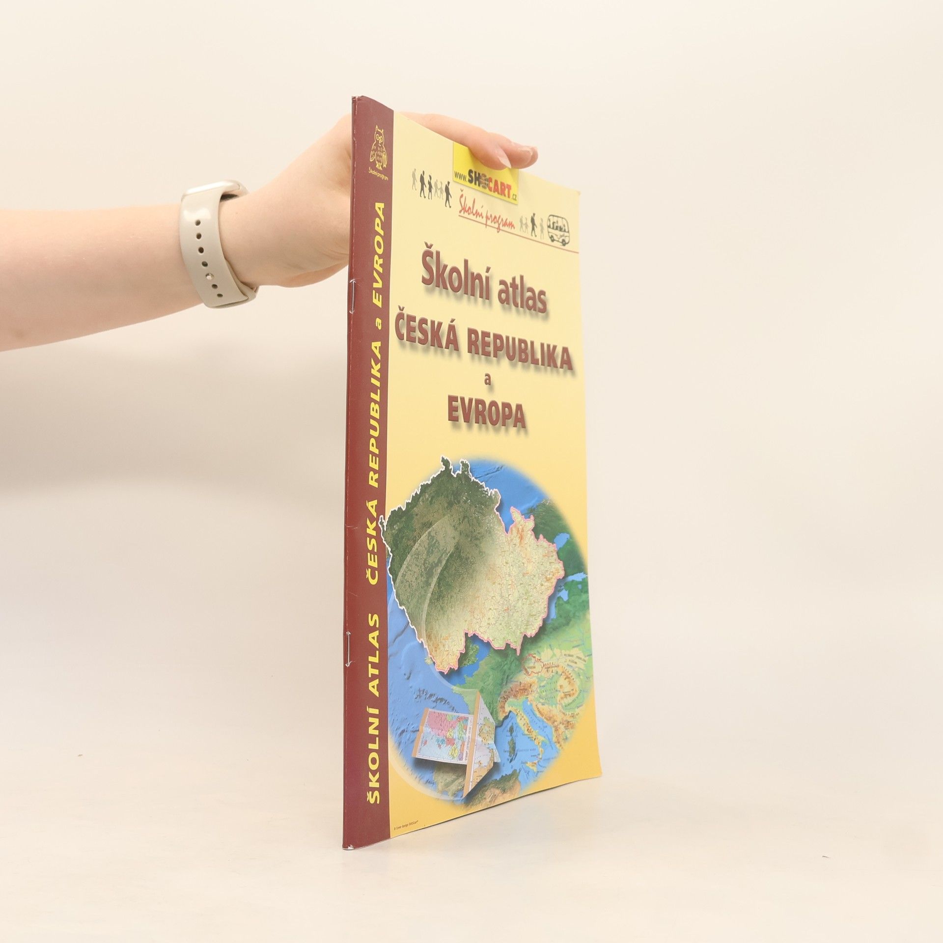 Collectif d'auteurs Školní atlas Česká republika a Evropa