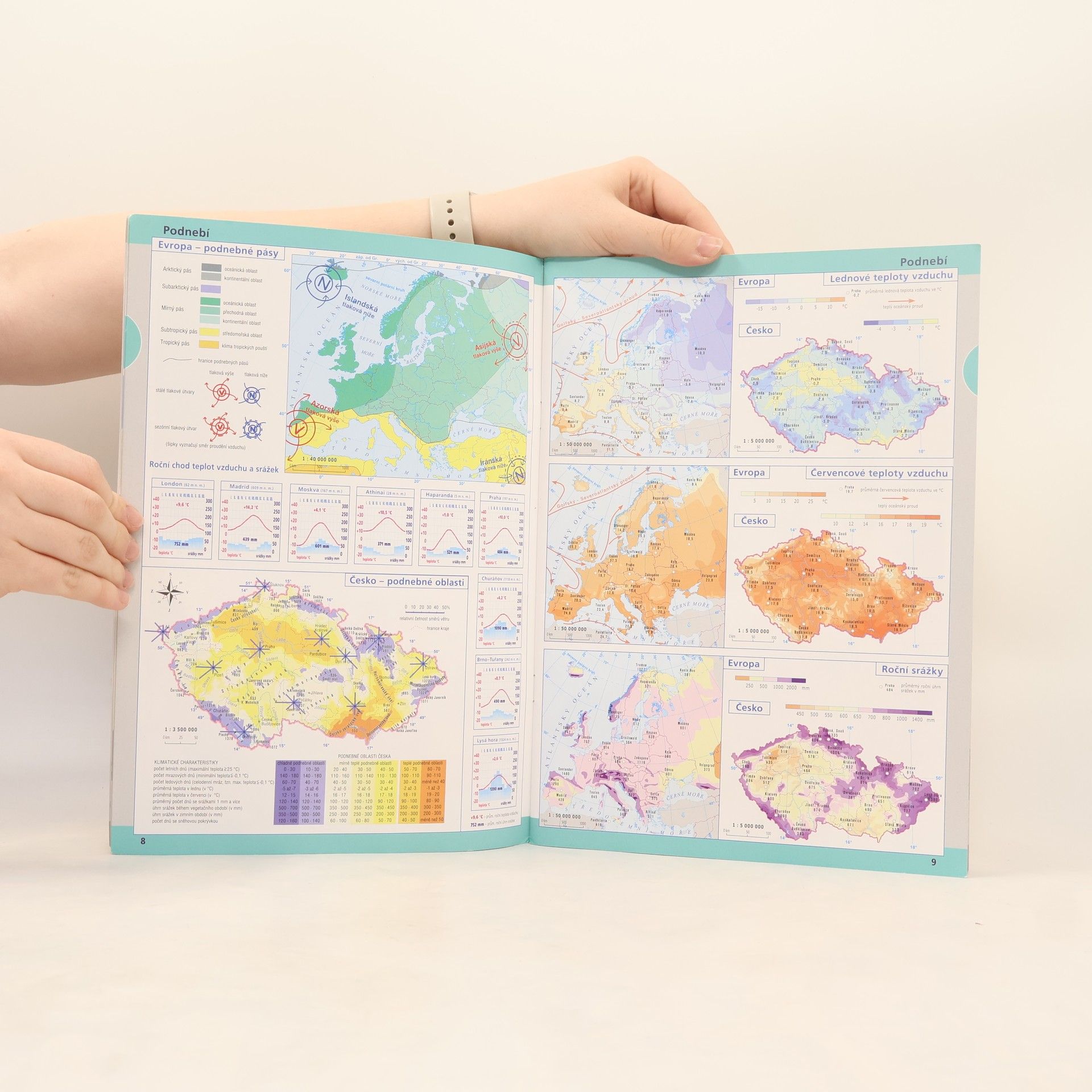 Autorenkollektiv Školní atlas Česká republika a Evropa