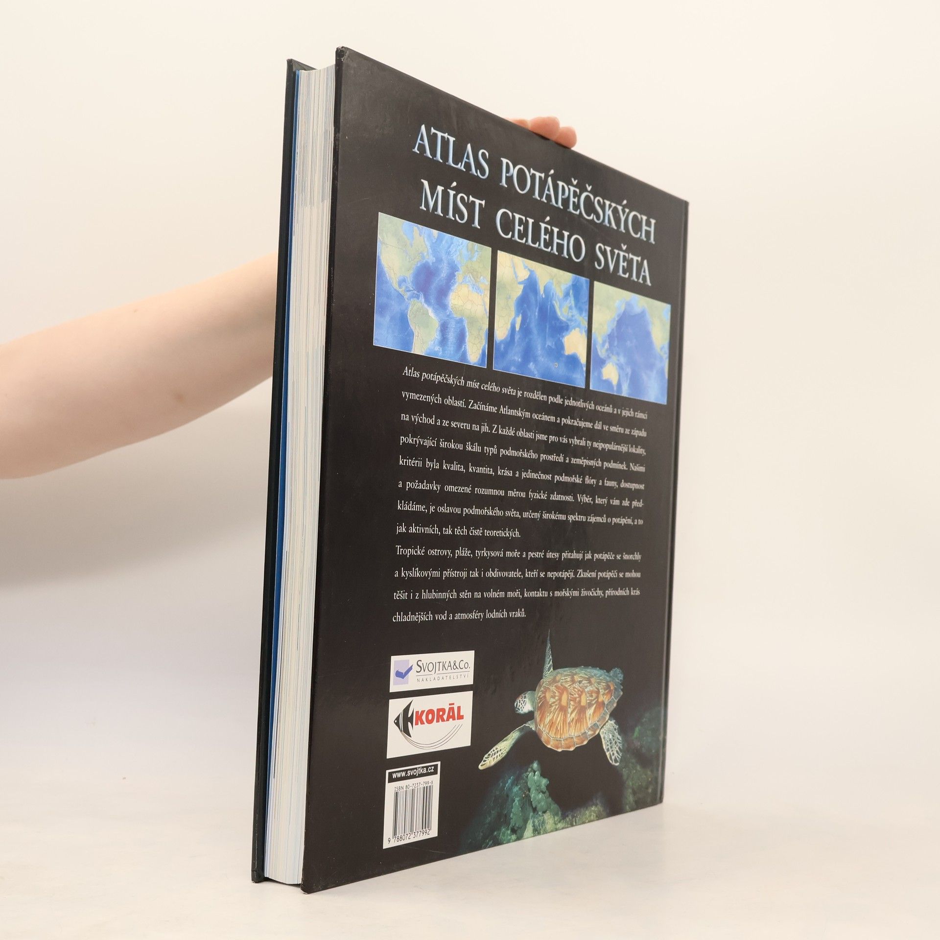 Kolektiv autorů Atlas potápěčských míst celého světa
