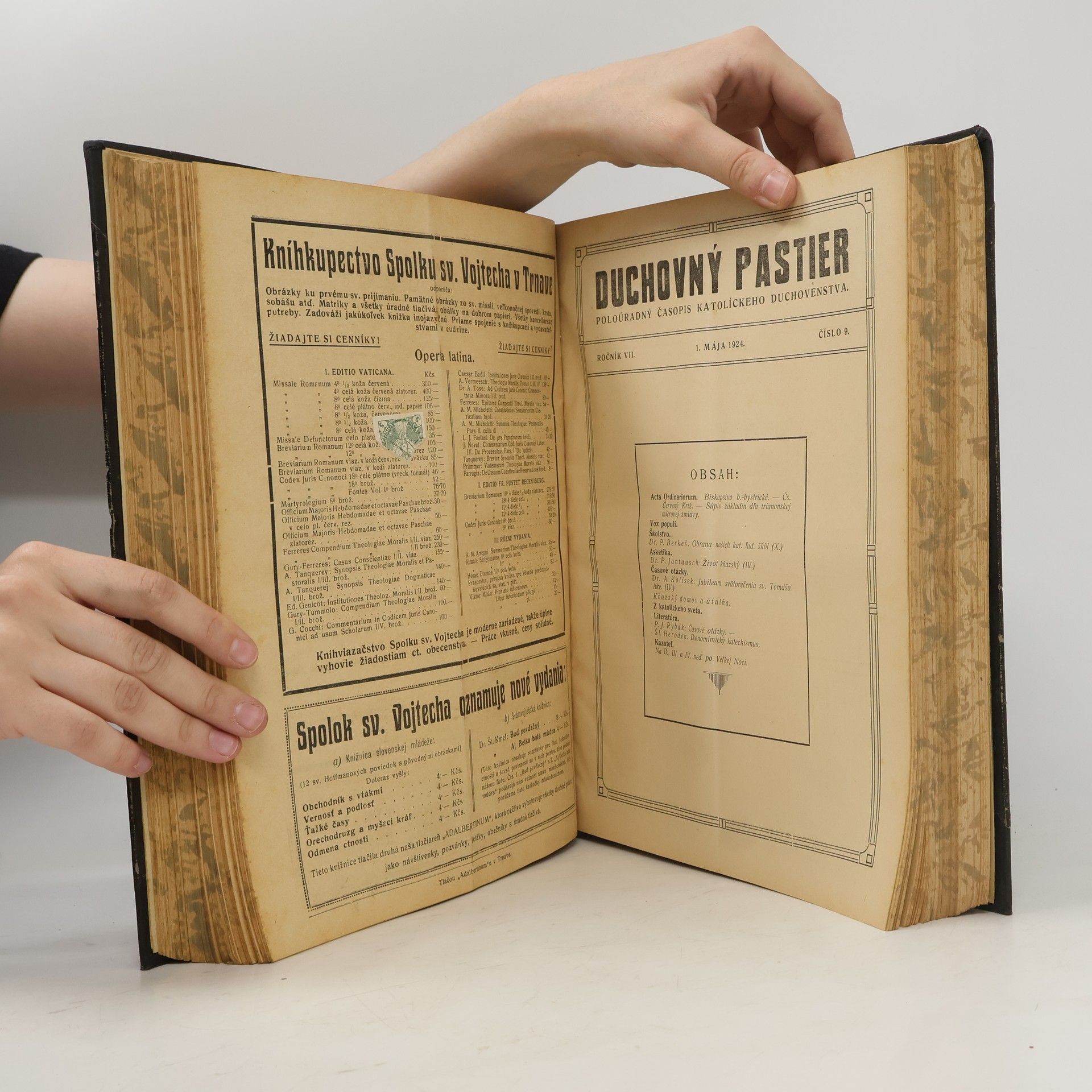 Autorenkollektiv Duchovný pastier 1922-28