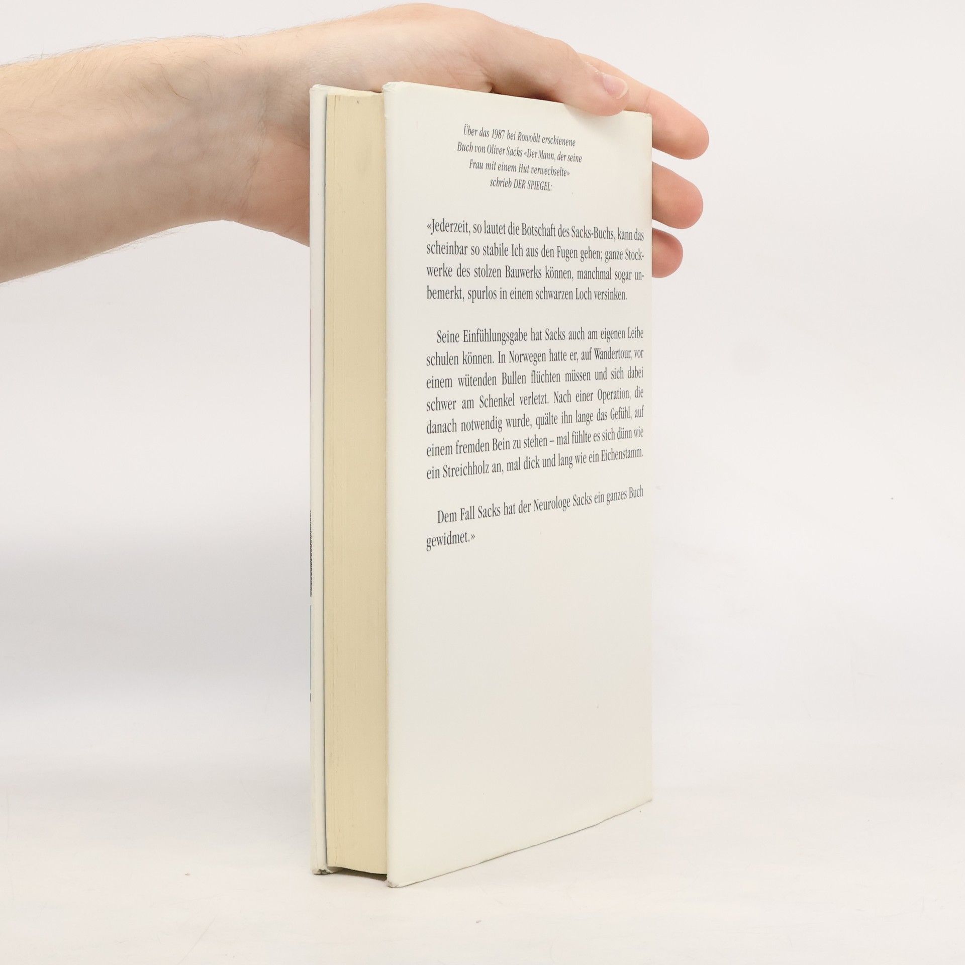 Oliver Sacks Der Tag, an dem mein Bein fortging
