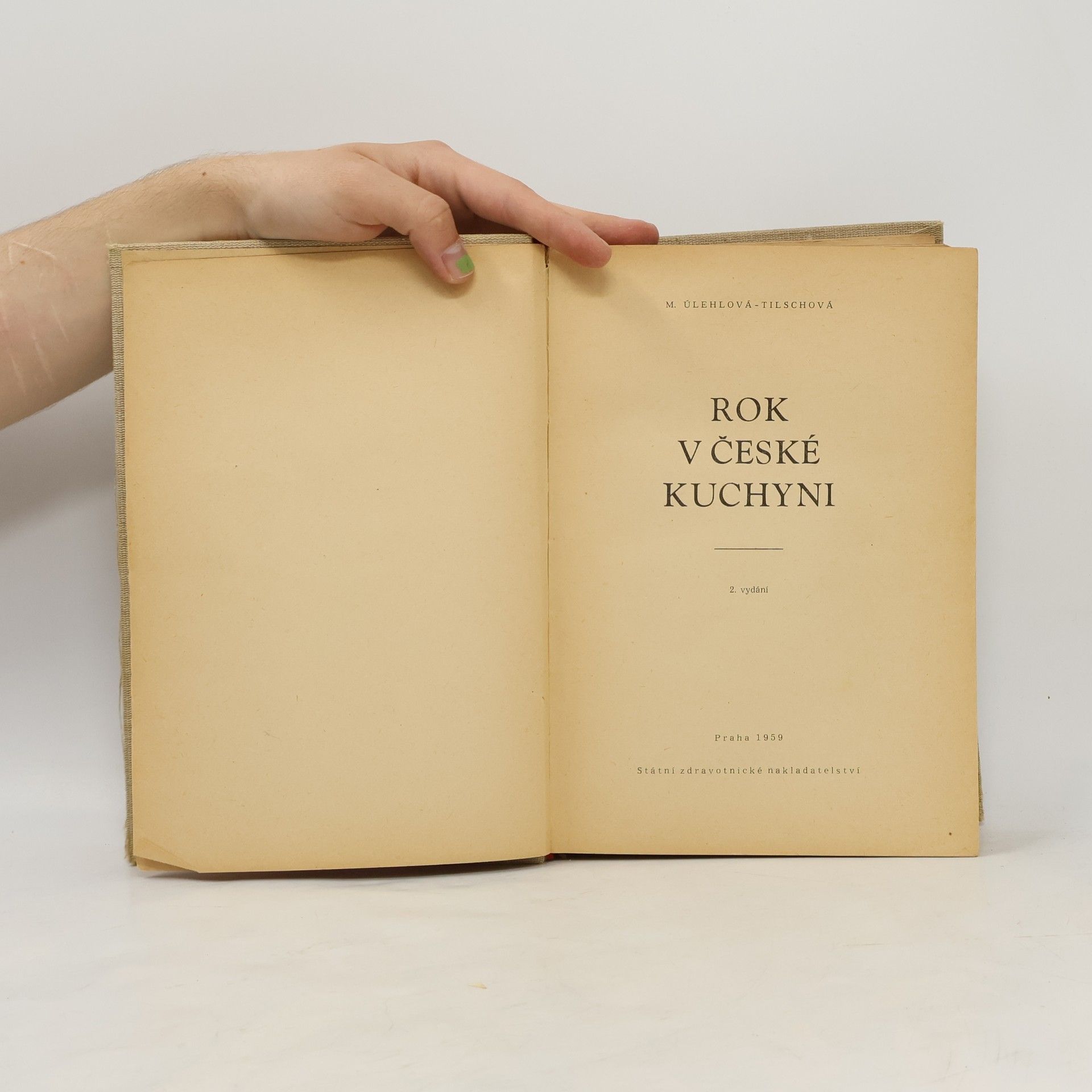 Marie Úlehlová Tilschová Rok v české kuchyni