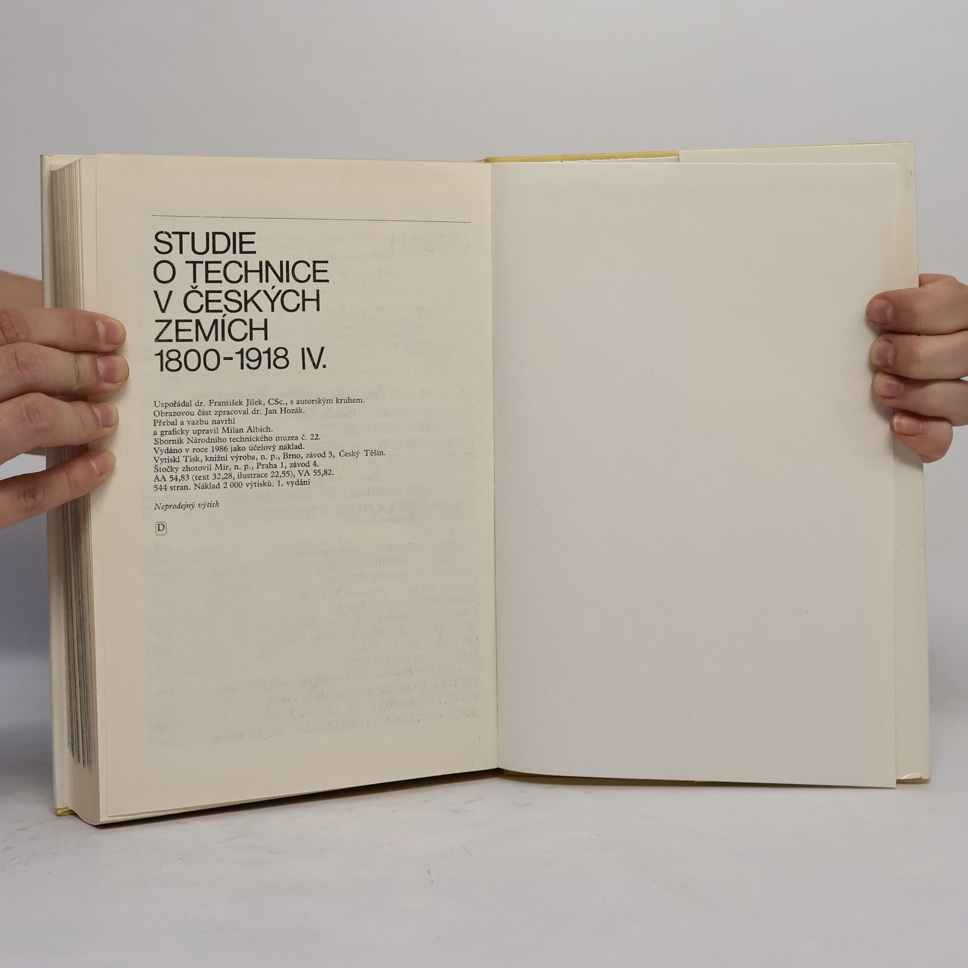 František Jílek Studie o technice v českých zemích 1800-1918 IV.