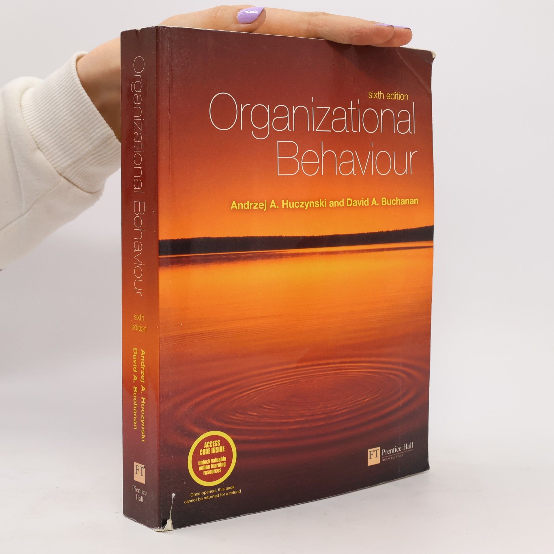 David A Buchanan Organizational Behaviour