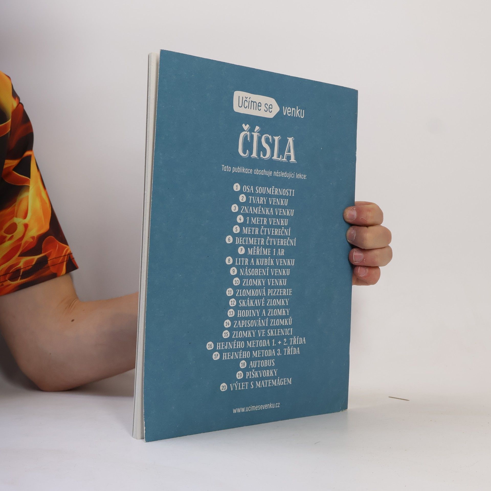 Anna Kulíčková Učíme se venku. Čísla