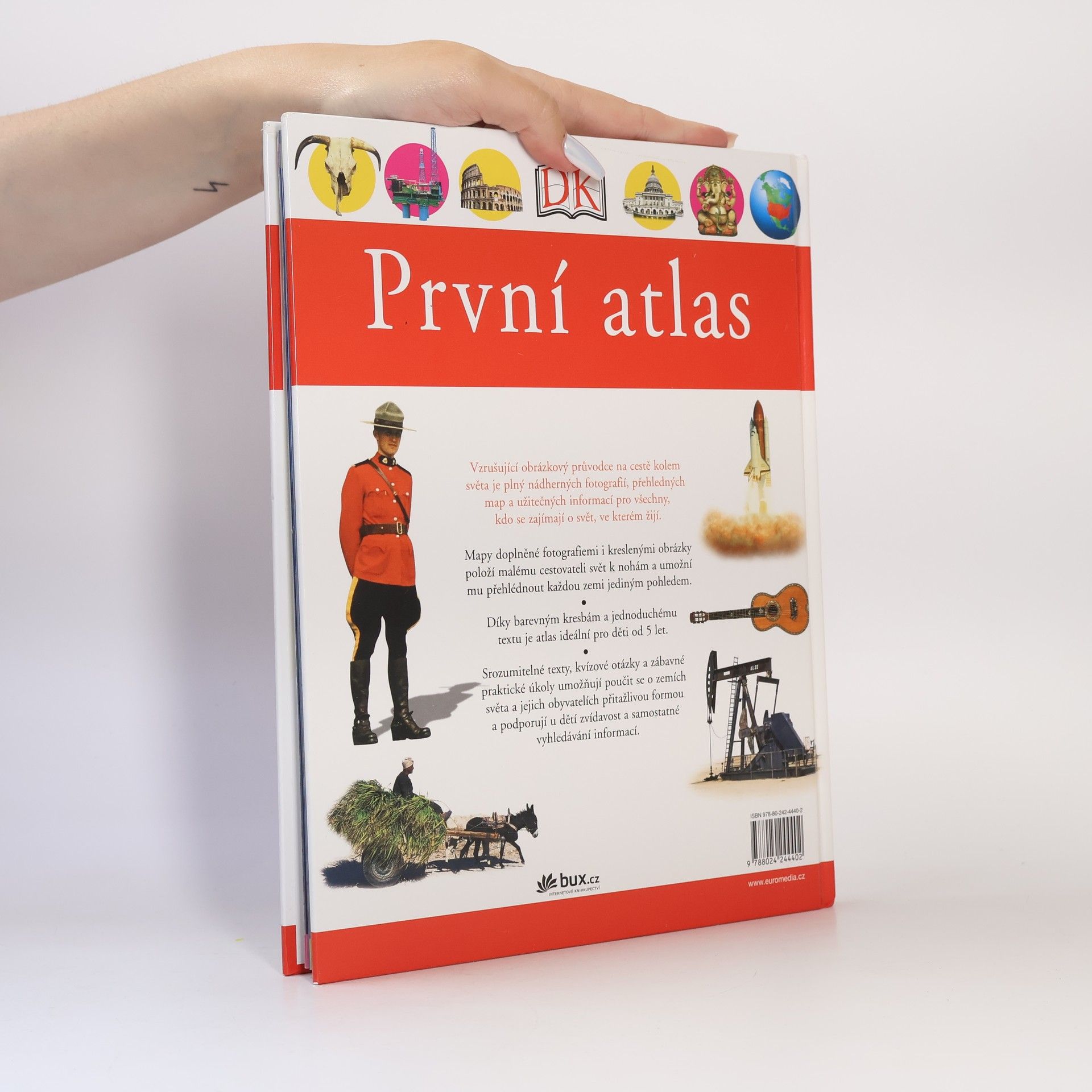 Kateřina Danielová První atlas. Příručka pro nejmenší čtenáře a spisovatele