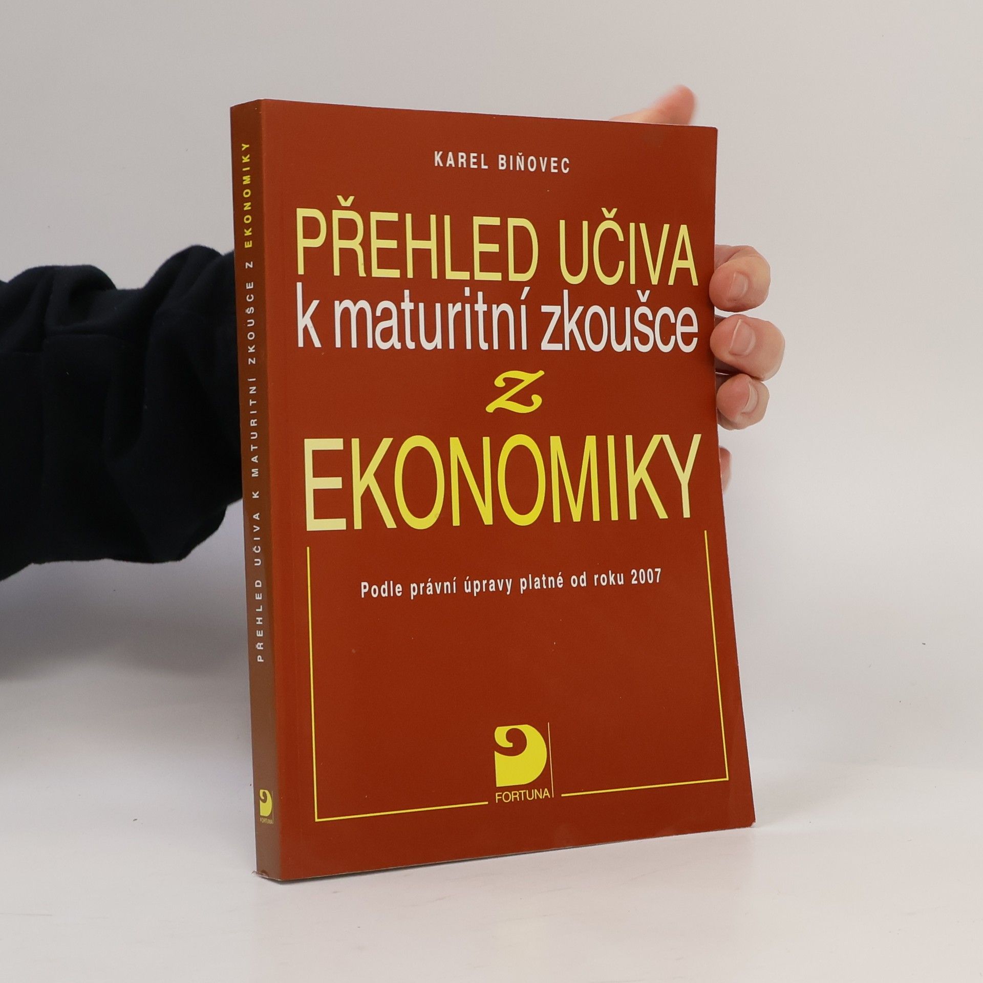 Biňovec Karel Přehled učiva k maturitní zkoušce z ekonomiky