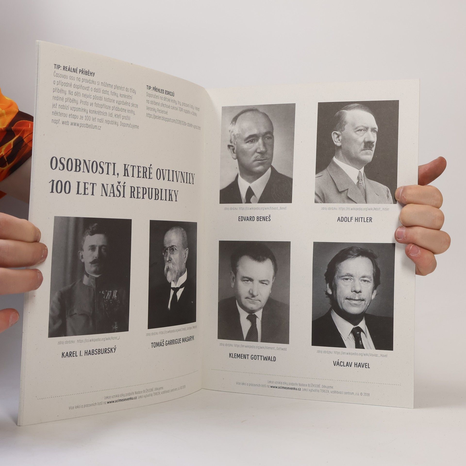 Anna Kulíčková Učíme se venku, Oživlá historie