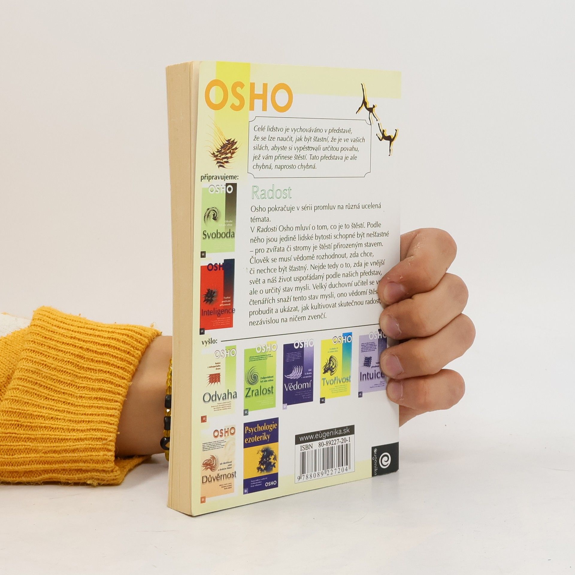 Osho Radost - štěstí, jež pramení z nitra