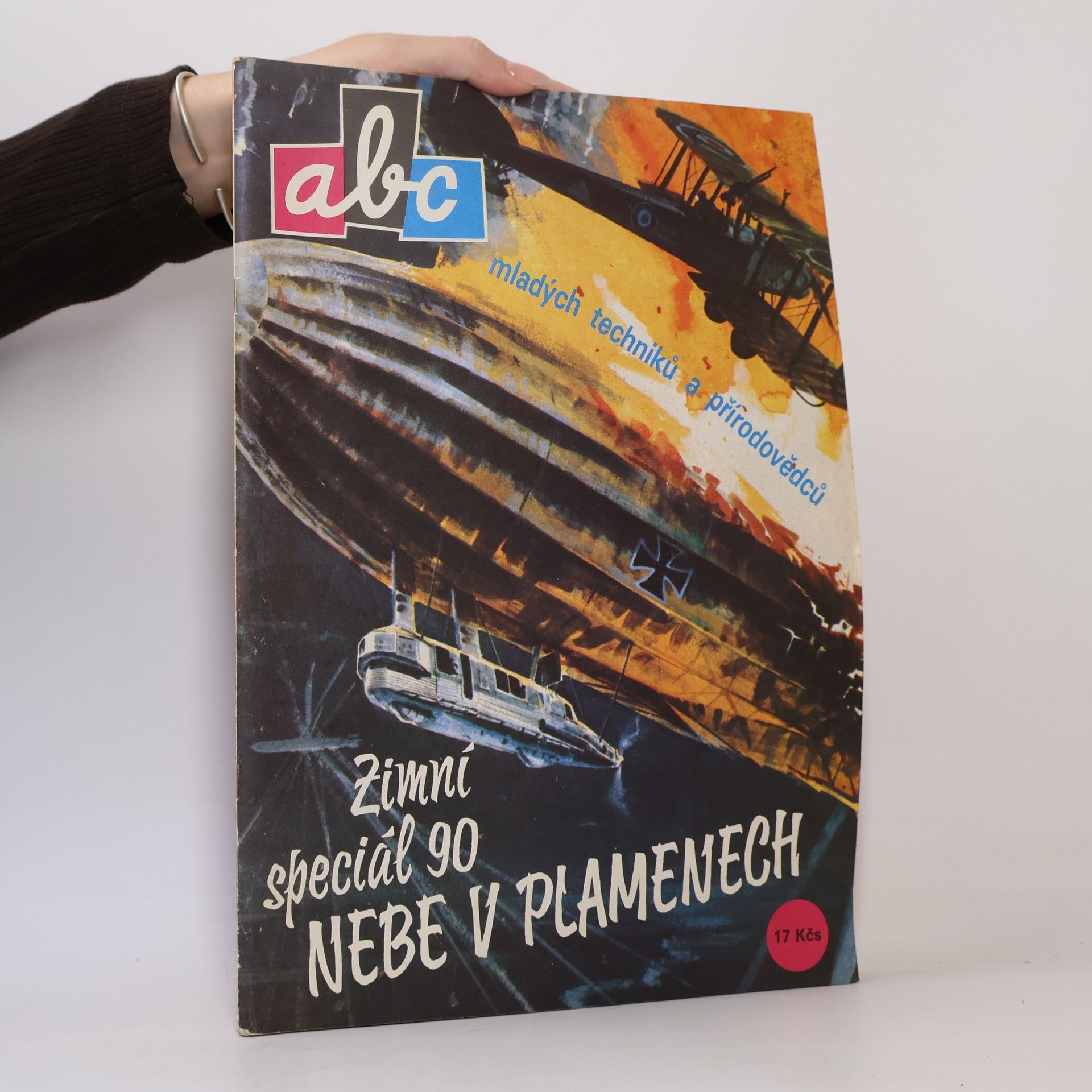 Autorenkollektiv ABC mladých techniků a přírodovědců : zimní speciál 90. Nebe v plamenech