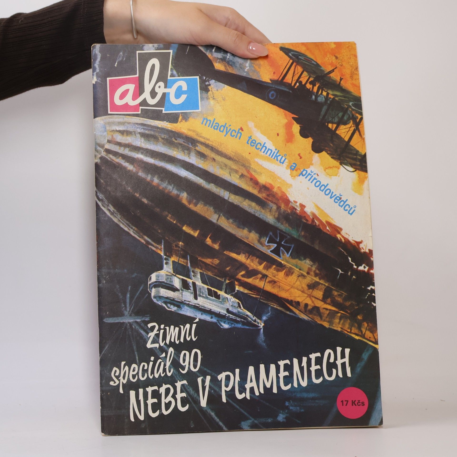 Autorenkollektiv ABC mladých techniků a přírodovědců : zimní speciál 90. Nebe v plamenech