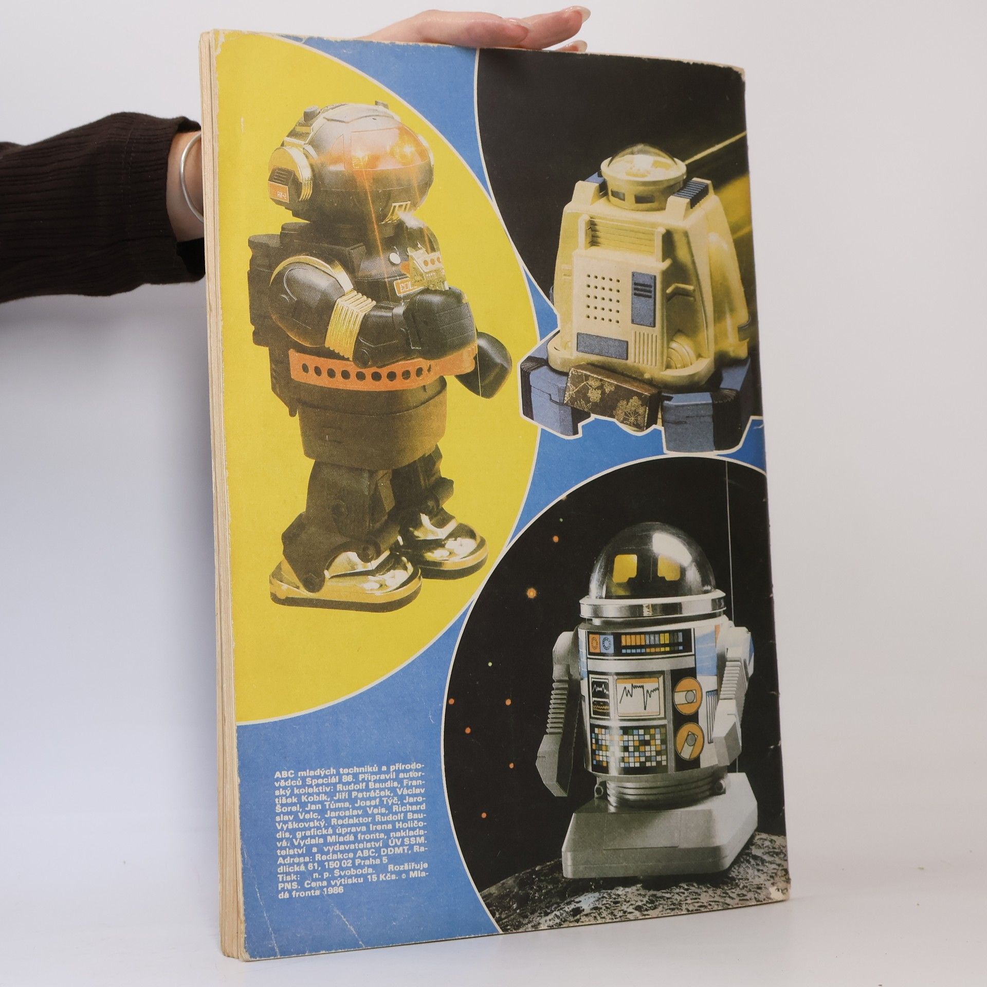 Various authors ABC mladých techniků a přírodovědců. Speciál 86. Já robot...
