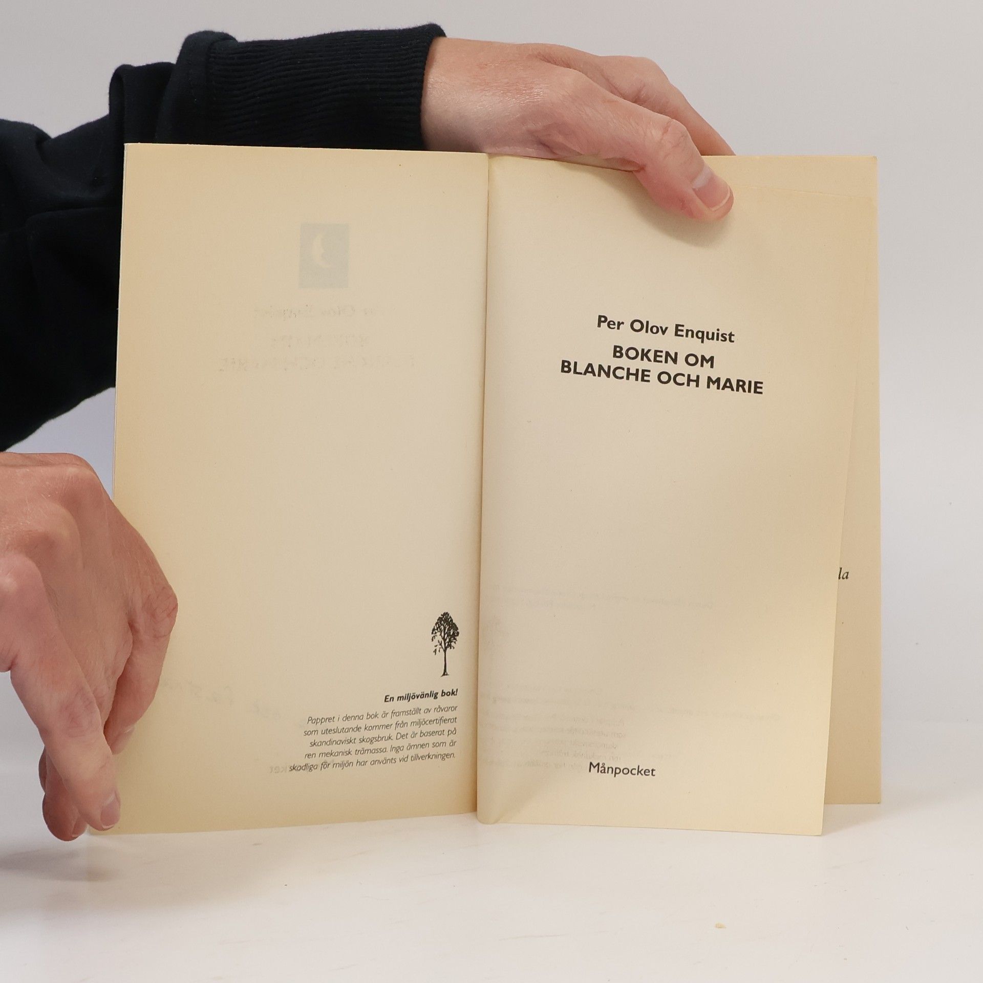Per Olov Enquist Boken om Blanche och Marie