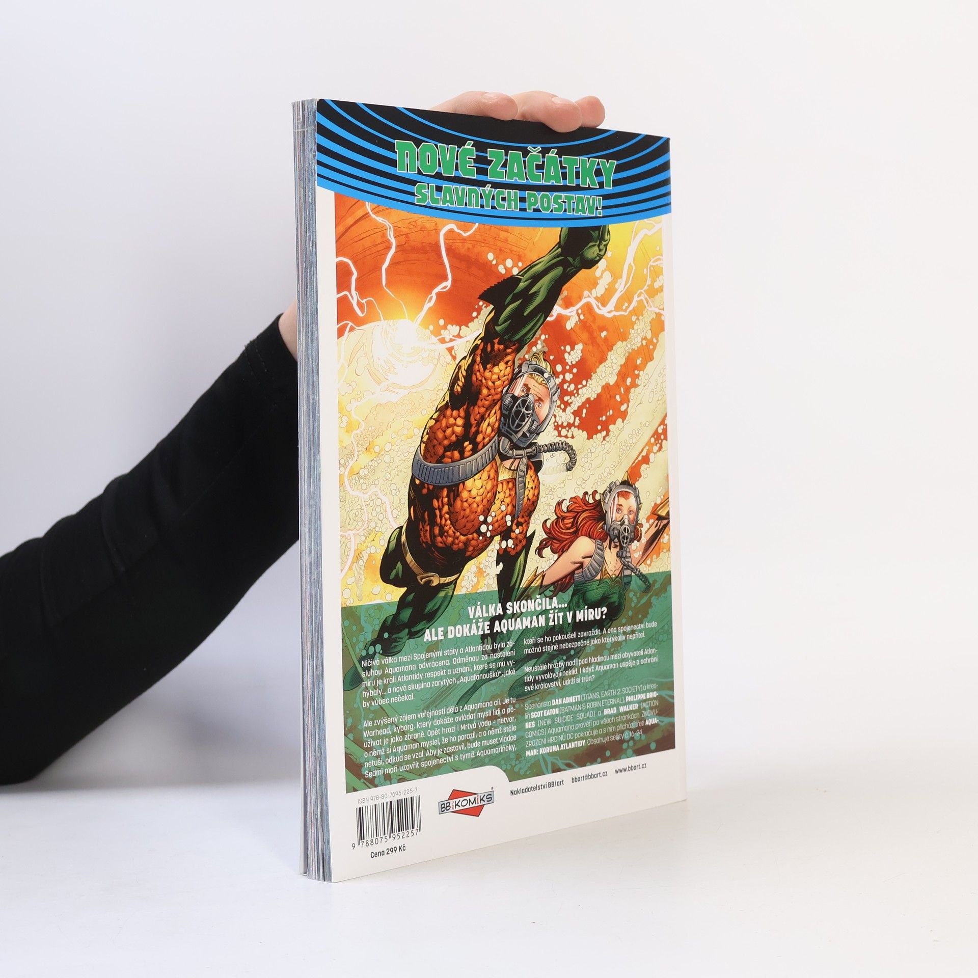 Dan Abnett Aquaman 3: Koruna Atlantidy