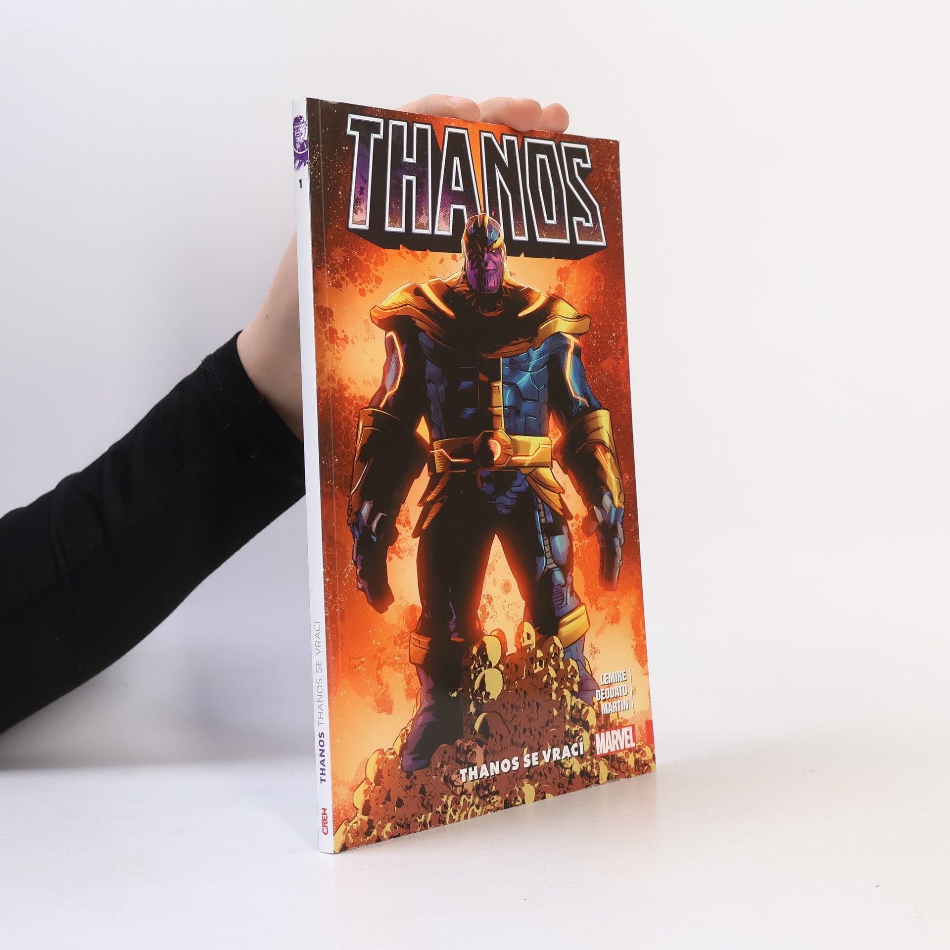 Jeff Lemire Thanos. Thanos se vrací