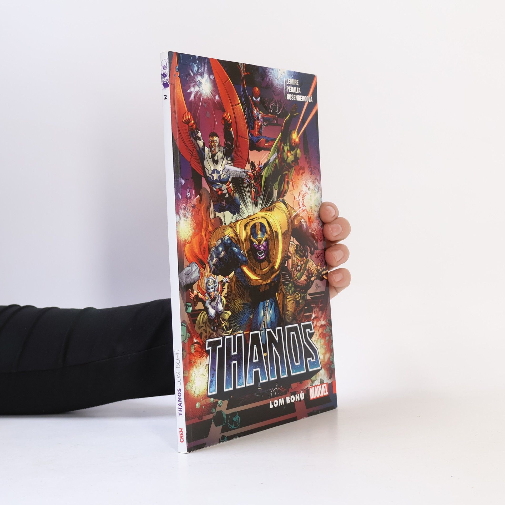 Jeff Lemire Thanos. Lom bohů
