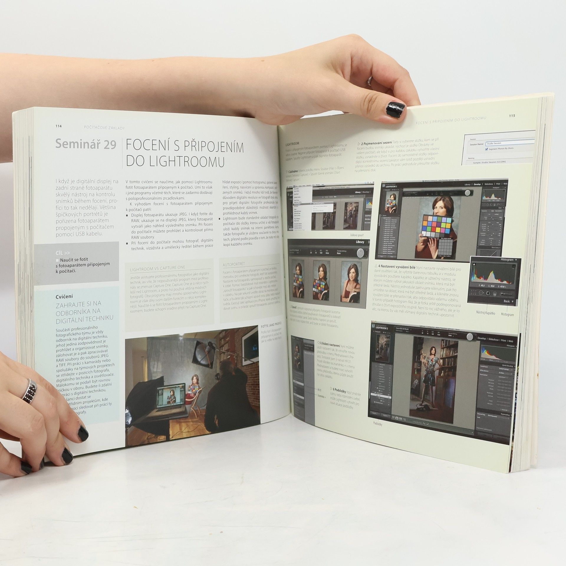 Mark Jenkinson Kompendium portrétní fotografie