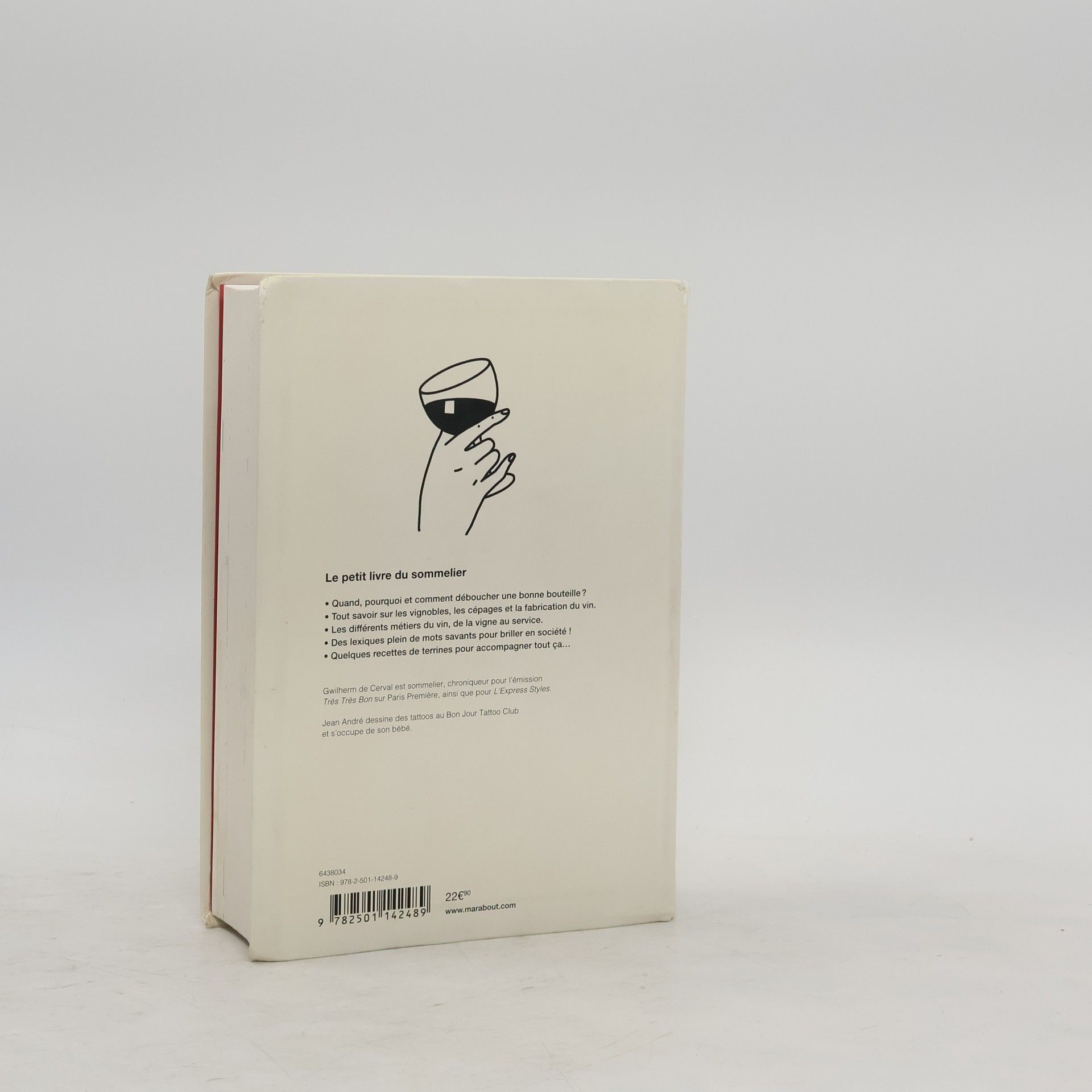 Gwilherm de Cerval Le petit livre du sommelier