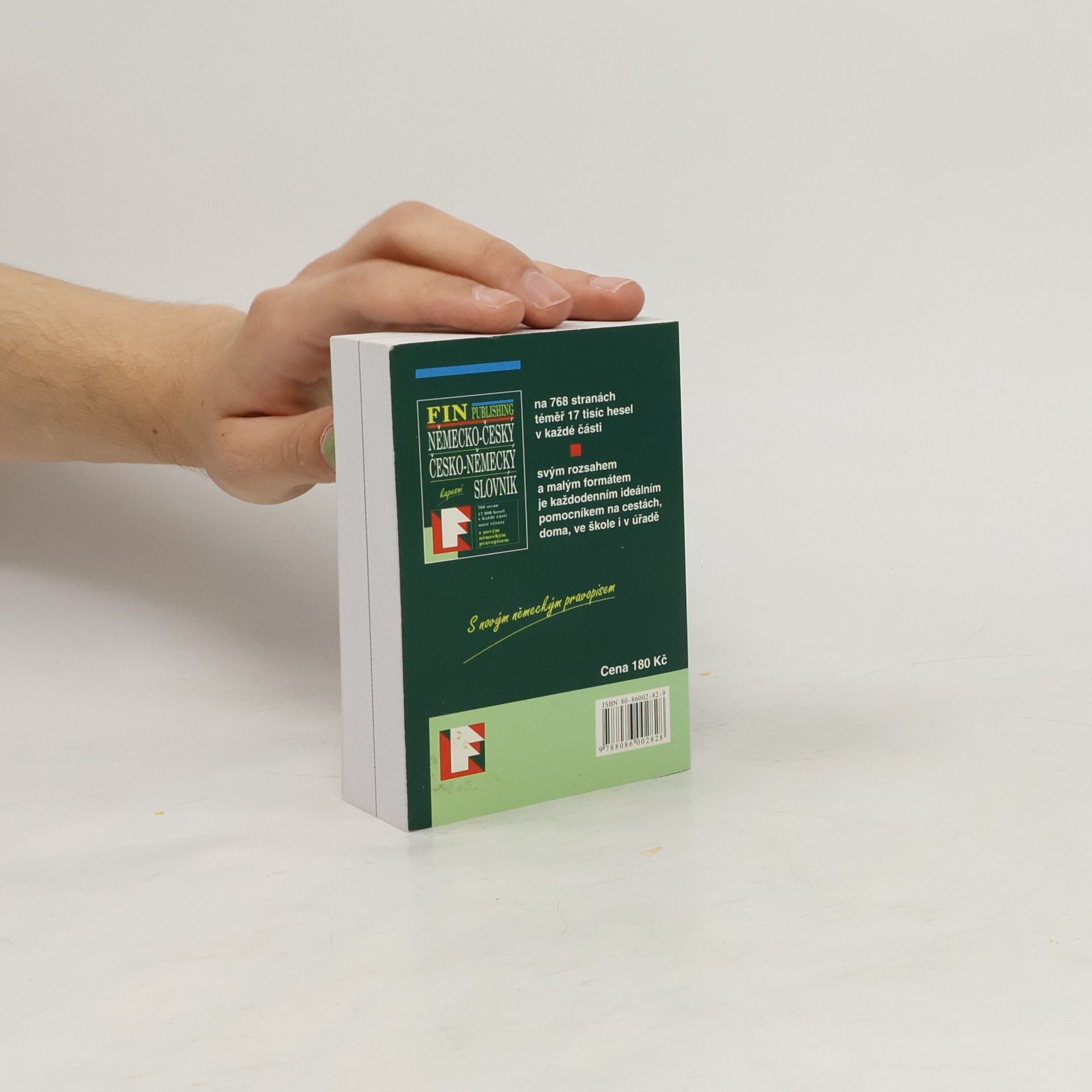 Autorenkollektiv Německo-český, česko-německý kapesní slovník. S novým německým pravopisem