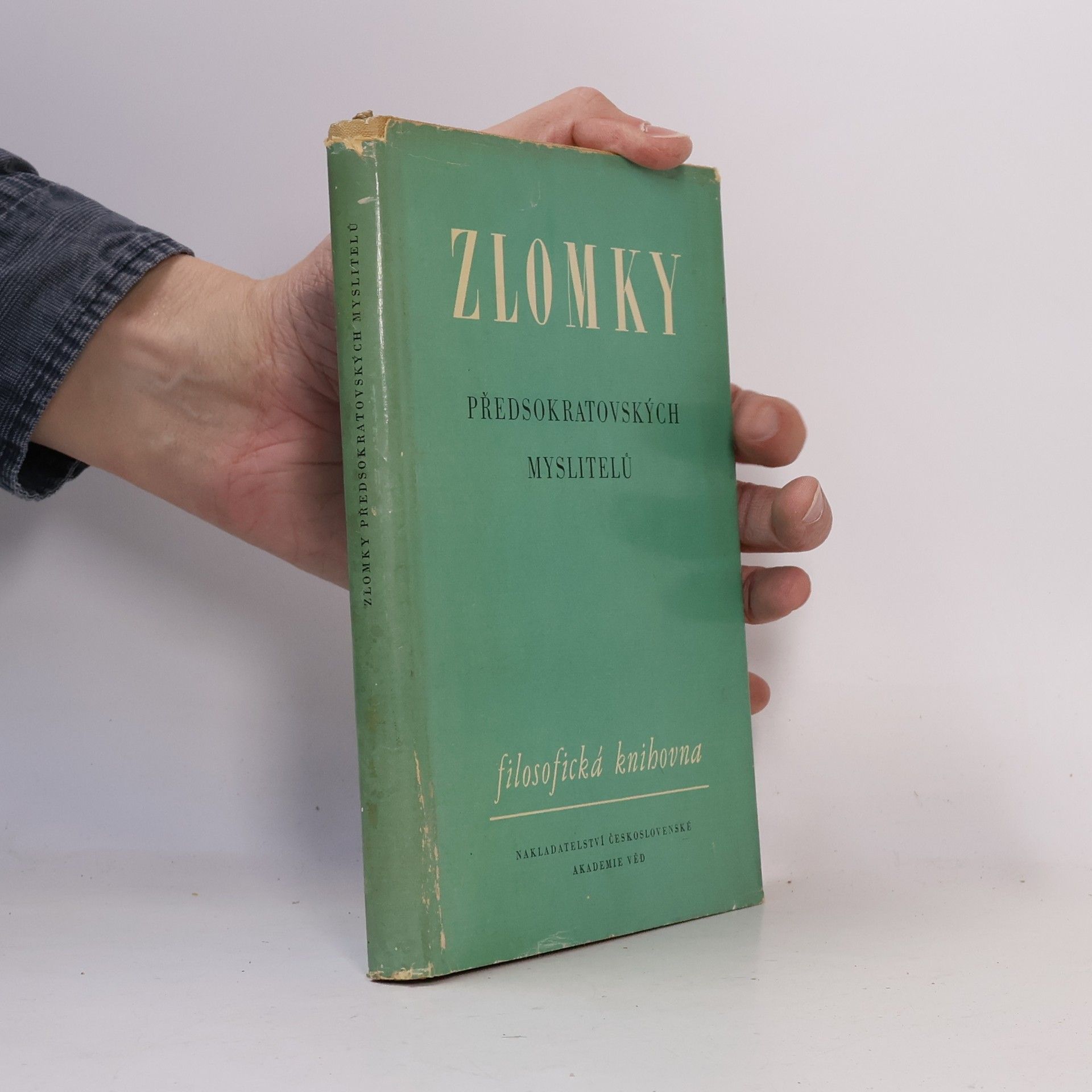 Karel Svoboda Zlomky předsokratovských myslitelů