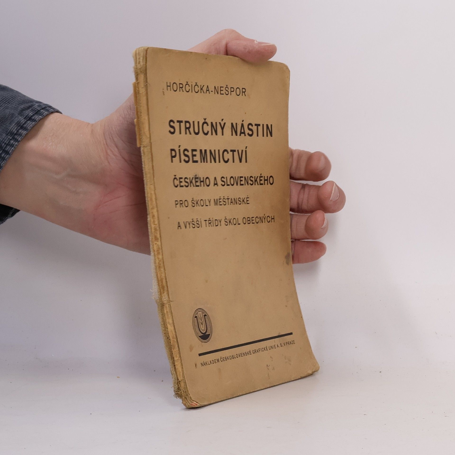 Josef Horčička Stručný nástin písemnictví