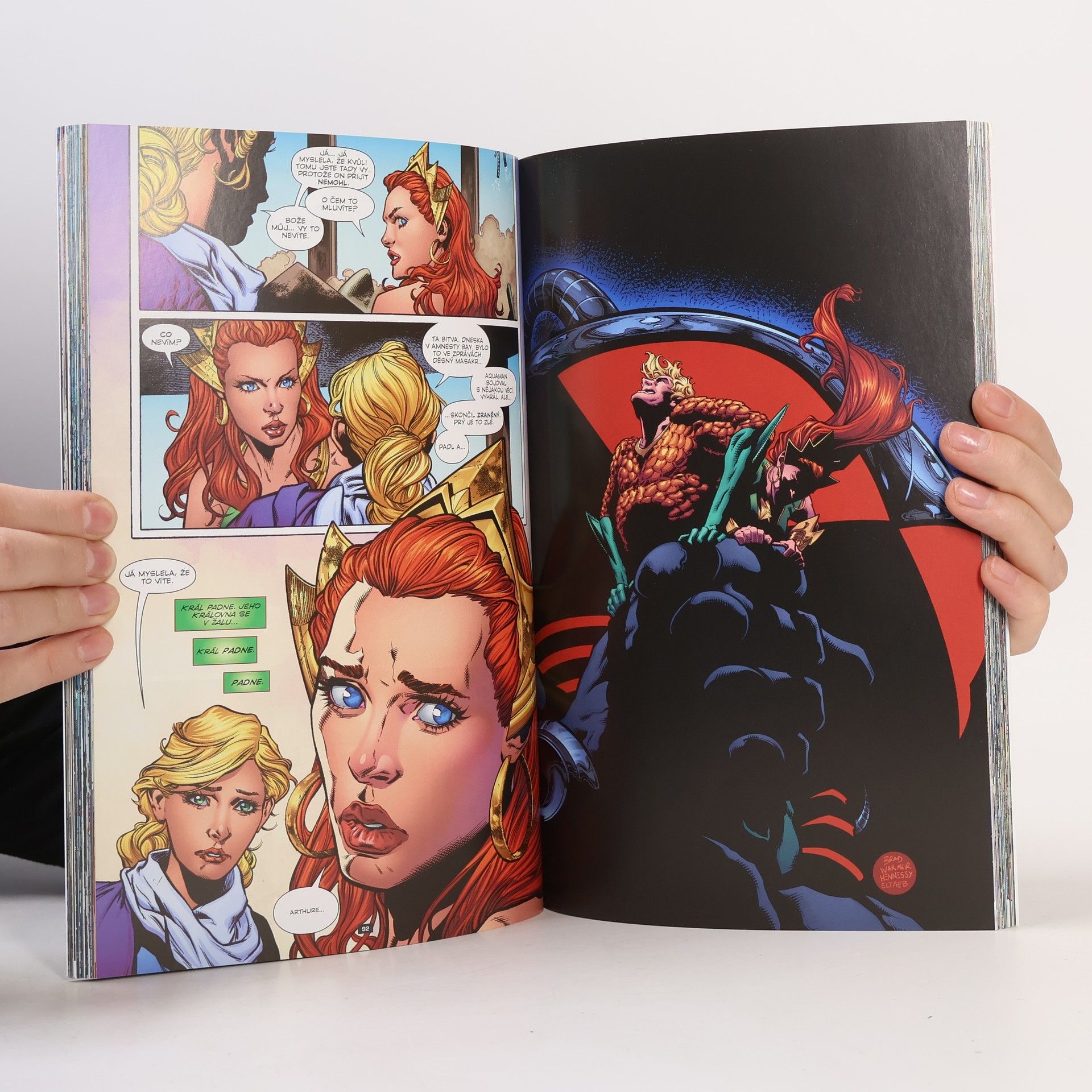 Dan Abnett Aquaman 2: Black Mantova pomsta